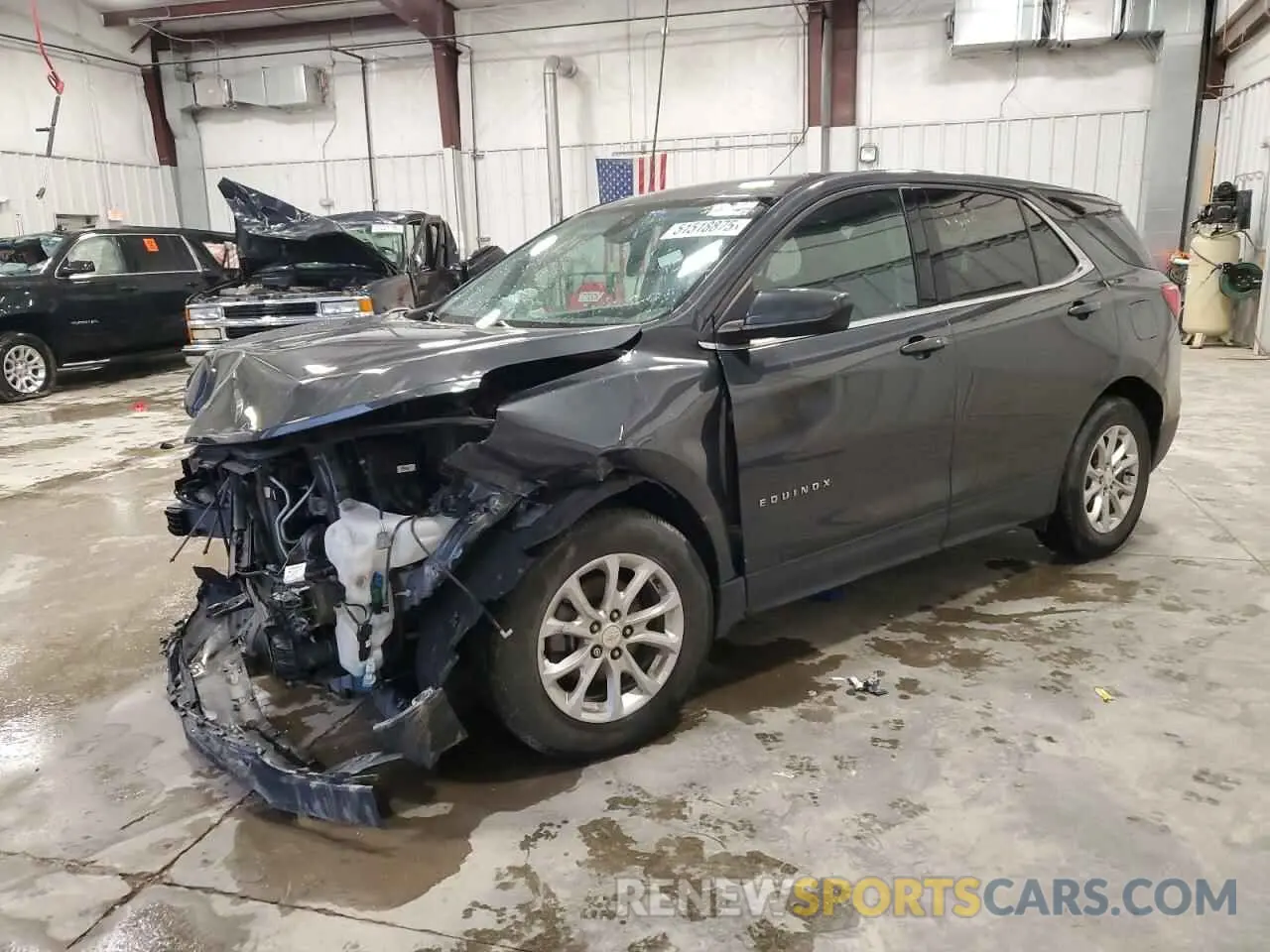 1 fotografías del automóvil dañado 2GNAXJEV0L6266132 CHEVROLET EQUINOX 2020