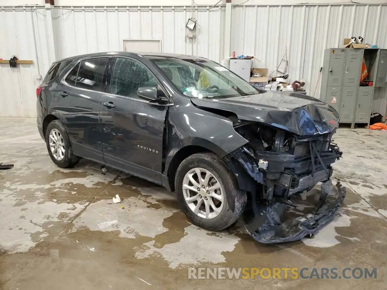 4 fotografías del automóvil dañado 2GNAXJEV0L6266132 CHEVROLET EQUINOX 2020