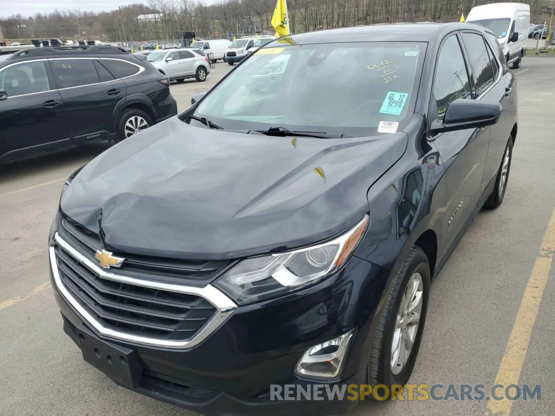 18 fotografías del automóvil dañado 2GNAXJEV1L6240350 CHEVROLET EQUINOX 2020