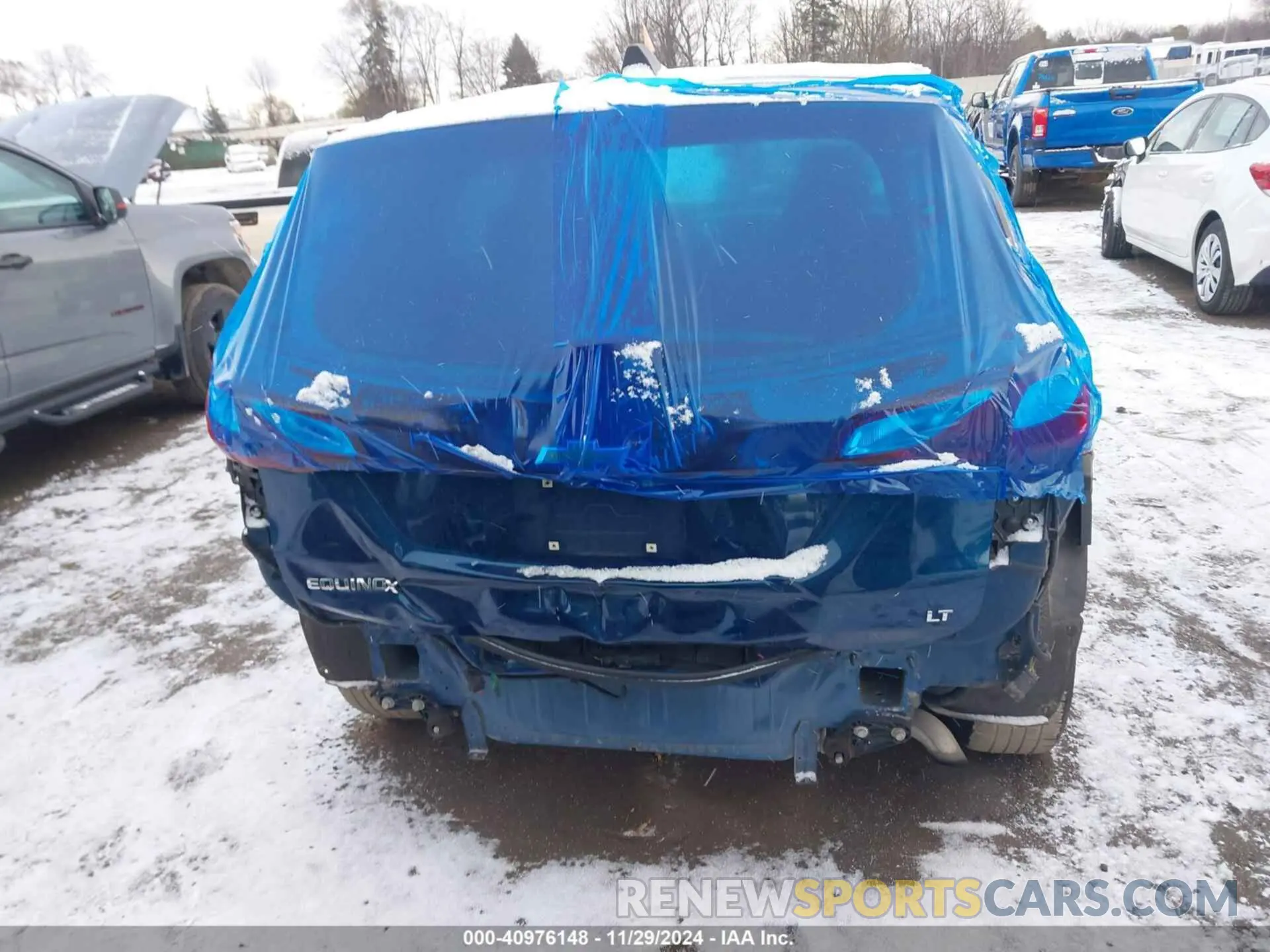 16 fotografías del automóvil dañado 2GNAXJEV3L6116175 CHEVROLET EQUINOX 2020