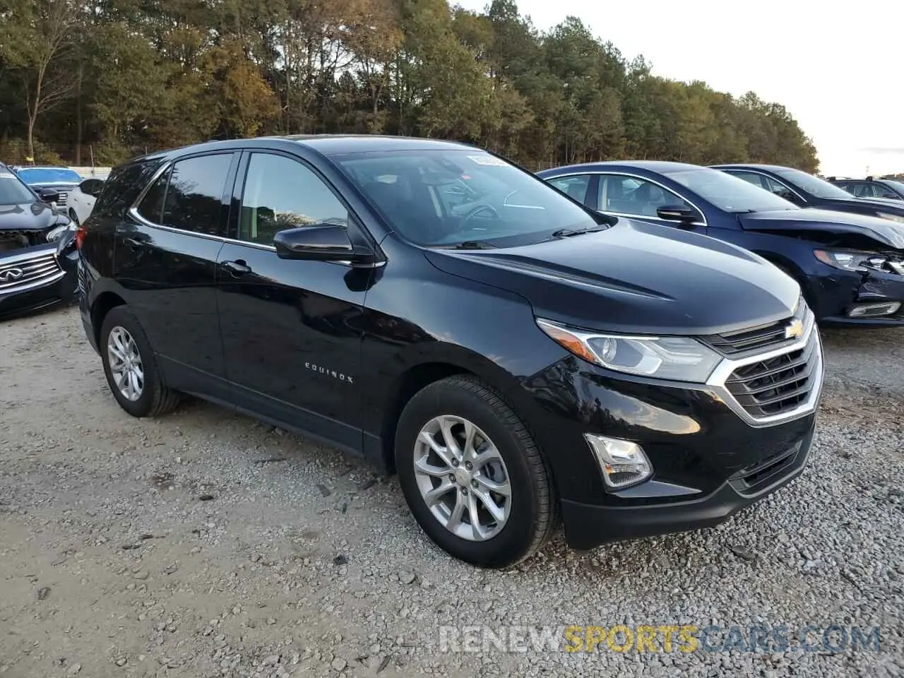 4 fotografías del automóvil dañado 2GNAXJEV4L6232047 CHEVROLET EQUINOX 2020