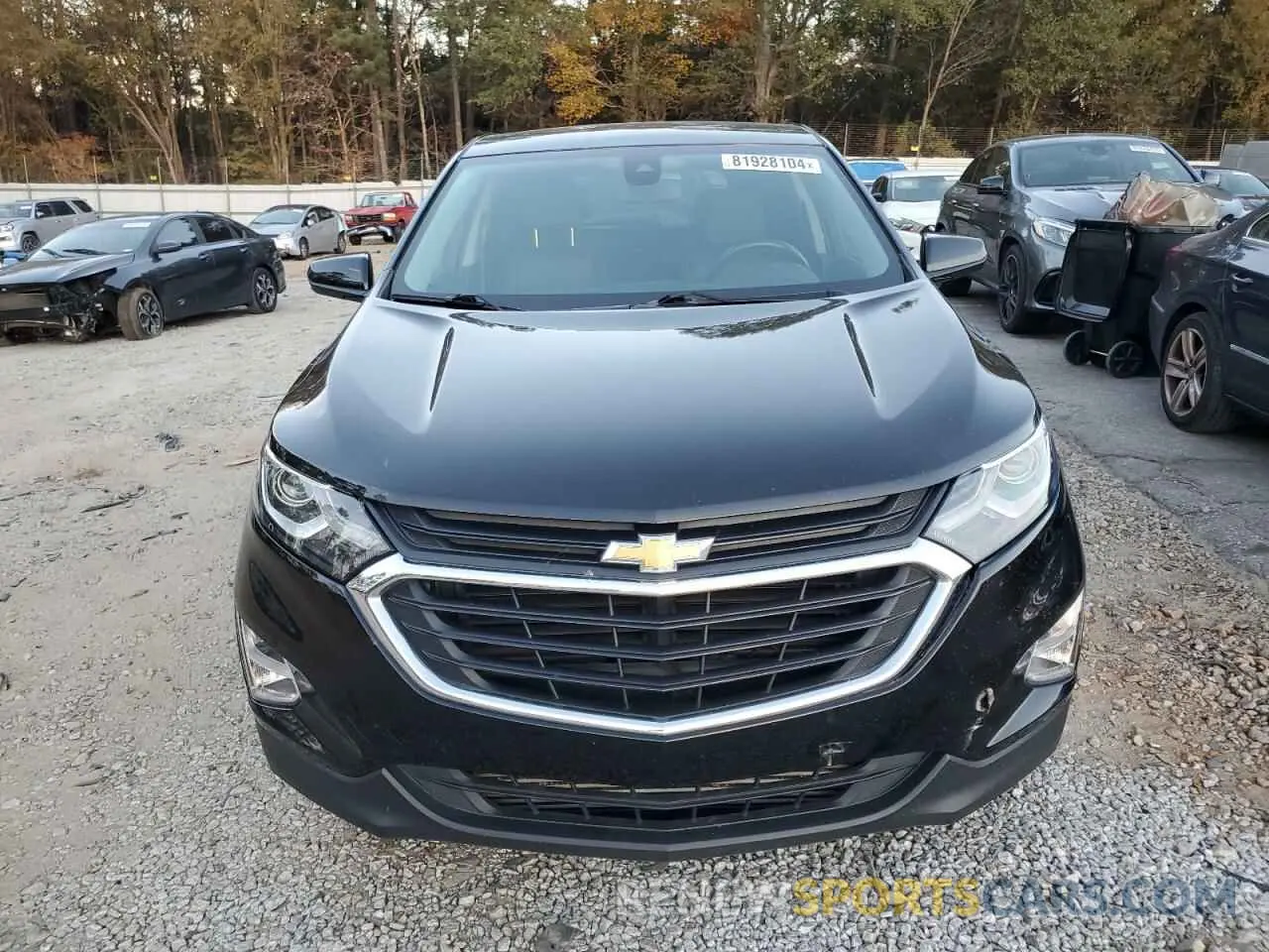 5 fotografías del automóvil dañado 2GNAXJEV4L6232047 CHEVROLET EQUINOX 2020
