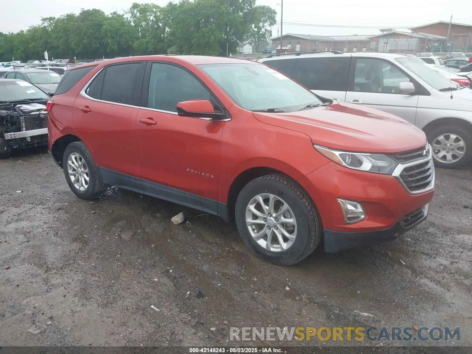 1 fotografías del automóvil dañado 2GNAXJEV4L6245574 CHEVROLET EQUINOX 2020