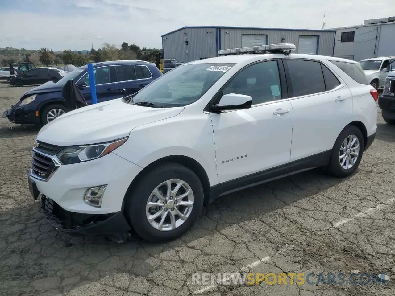 1 fotografías del automóvil dañado 2GNAXJEV5L6186504 CHEVROLET EQUINOX 2020