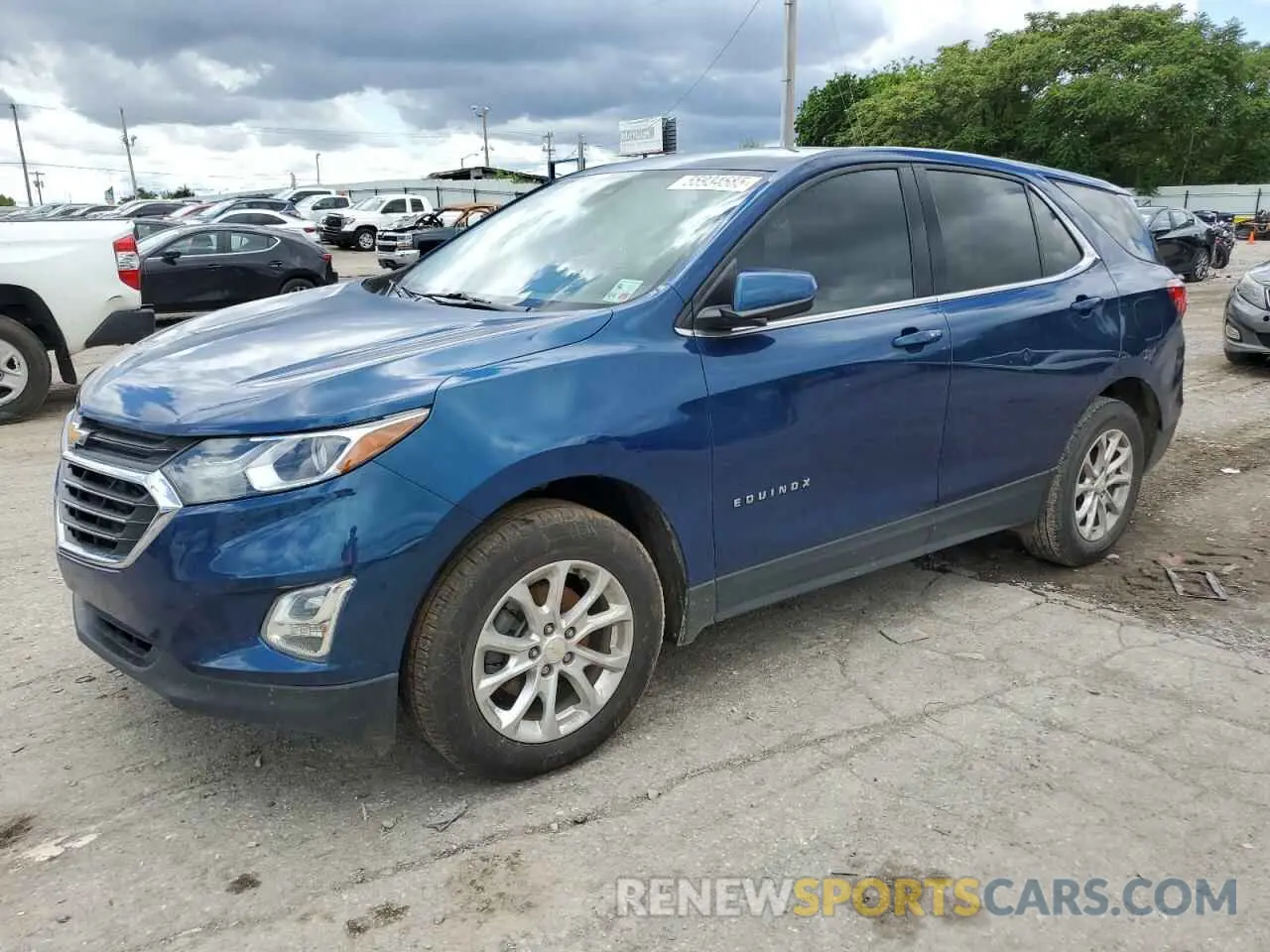 1 fotografías del automóvil dañado 2GNAXJEV5L6197132 CHEVROLET EQUINOX 2020