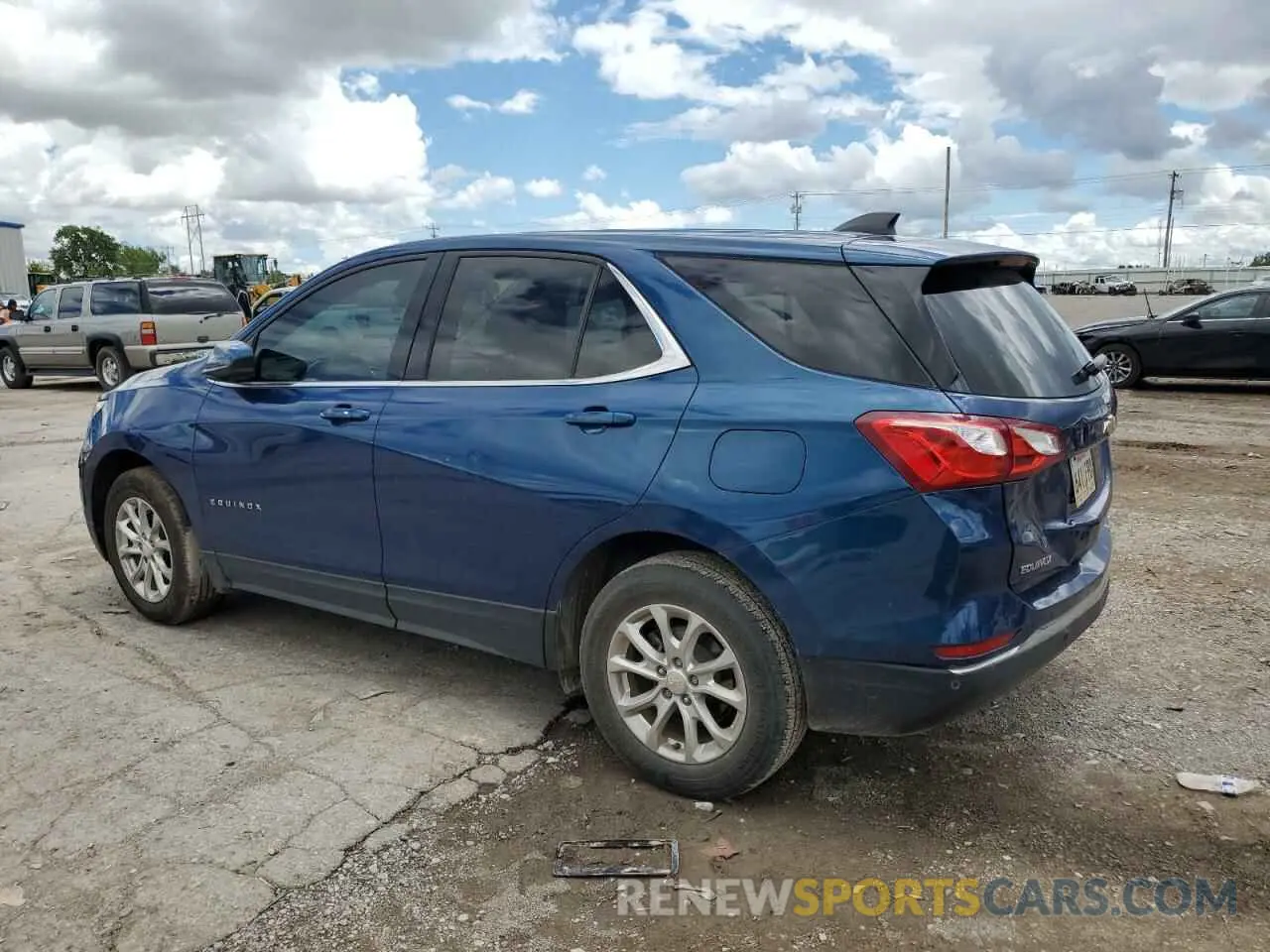 2 fotografías del automóvil dañado 2GNAXJEV5L6197132 CHEVROLET EQUINOX 2020