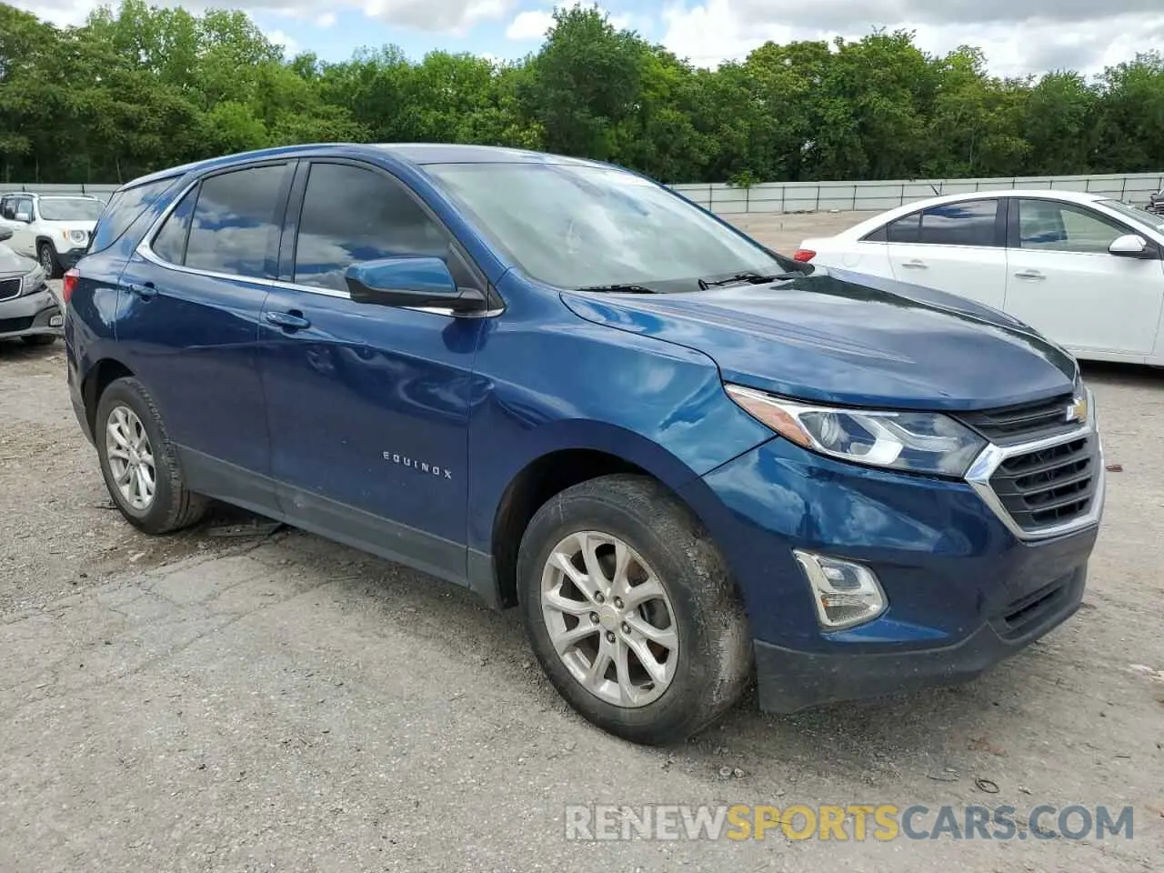 4 fotografías del automóvil dañado 2GNAXJEV5L6197132 CHEVROLET EQUINOX 2020