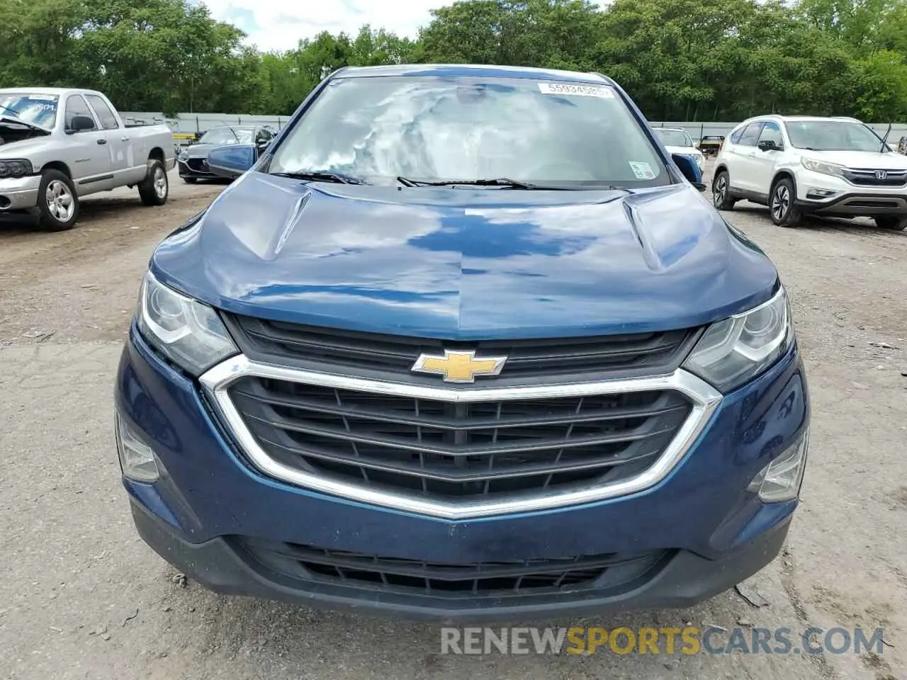 5 fotografías del automóvil dañado 2GNAXJEV5L6197132 CHEVROLET EQUINOX 2020
