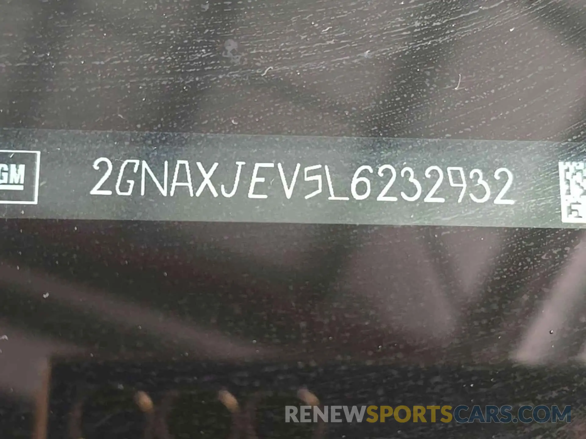 17 fotografías del automóvil dañado 2GNAXJEV5L6232932 CHEVROLET EQUINOX 2020