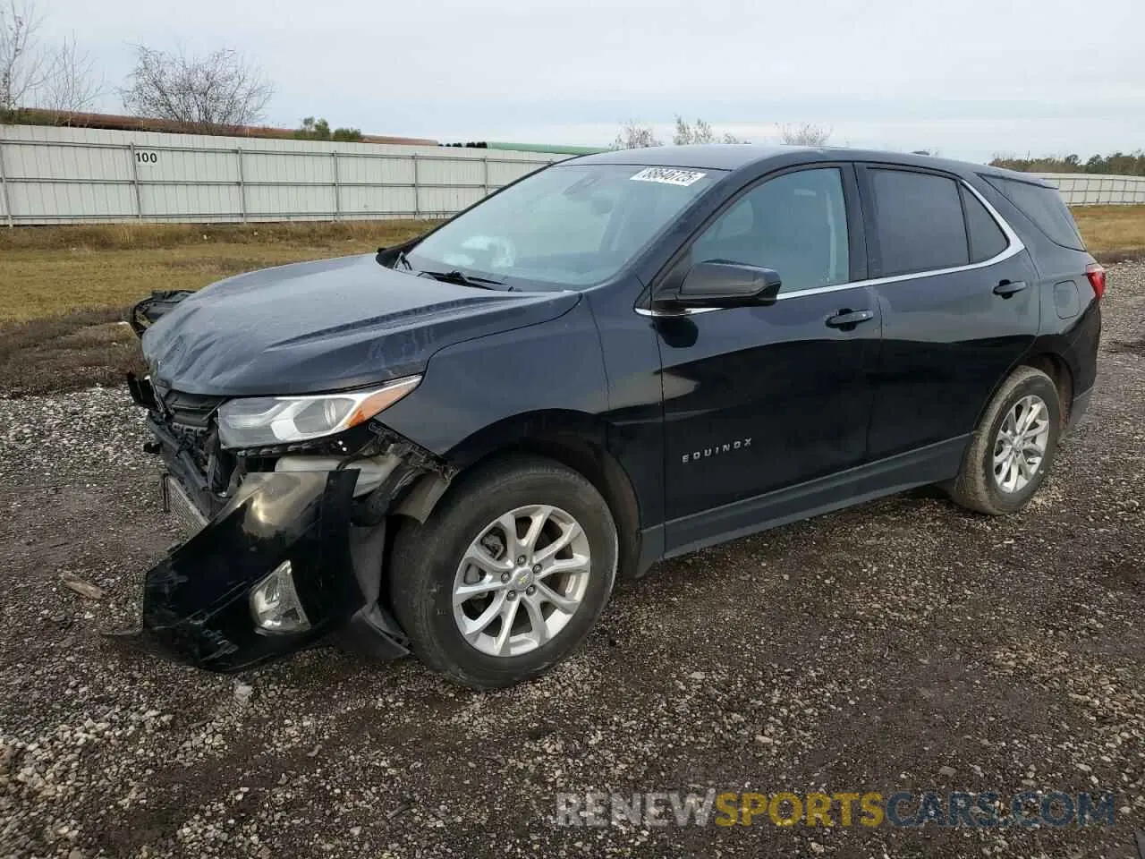 1 fotografías del automóvil dañado 2GNAXJEV6L6123752 CHEVROLET EQUINOX 2020