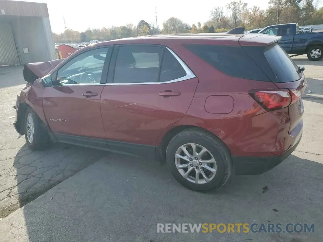 2 fotografías del automóvil dañado 2GNAXJEV6L6126411 CHEVROLET EQUINOX 2020