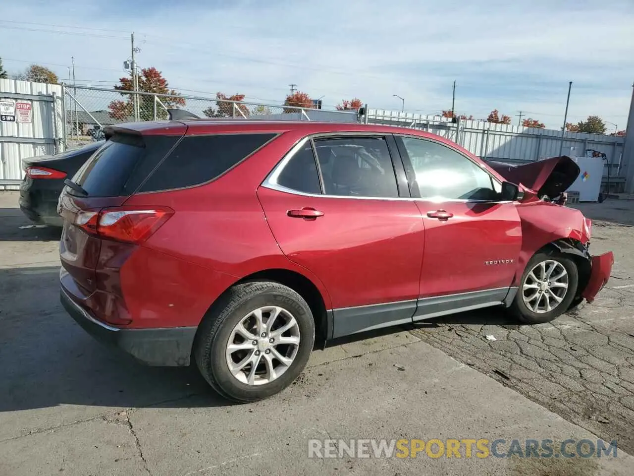 3 fotografías del automóvil dañado 2GNAXJEV6L6126411 CHEVROLET EQUINOX 2020