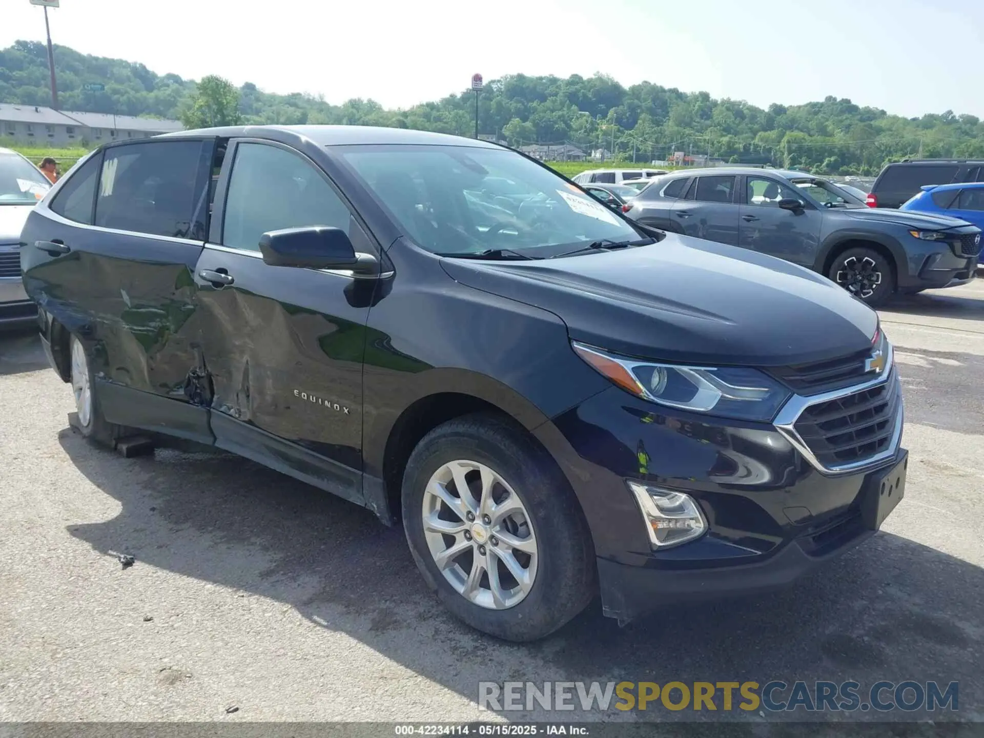 1 fotografías del automóvil dañado 2GNAXJEV6L6169601 CHEVROLET EQUINOX 2020