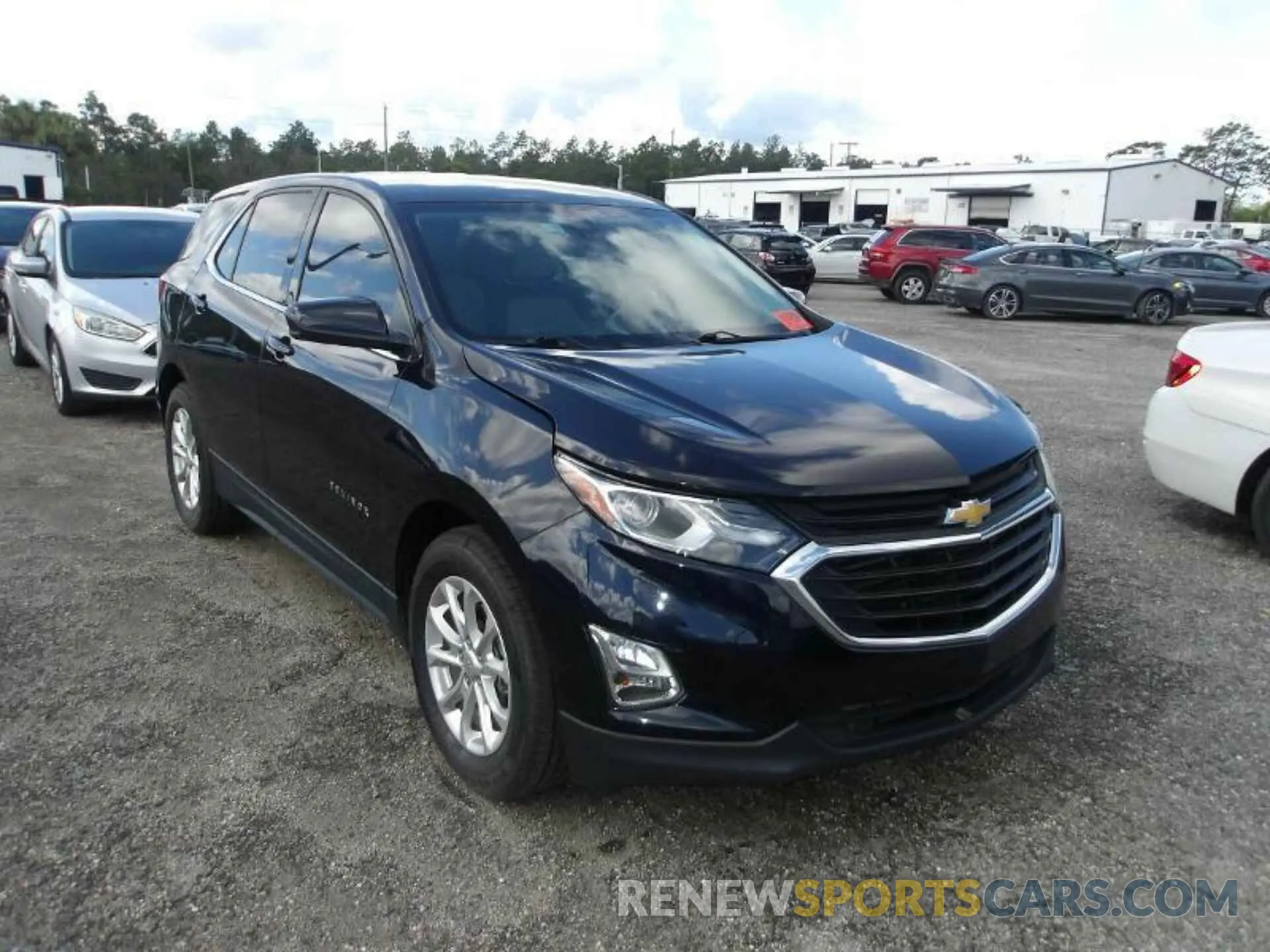 7 fotografías del automóvil dañado 2GNAXJEV7L6156887 CHEVROLET EQUINOX 2020