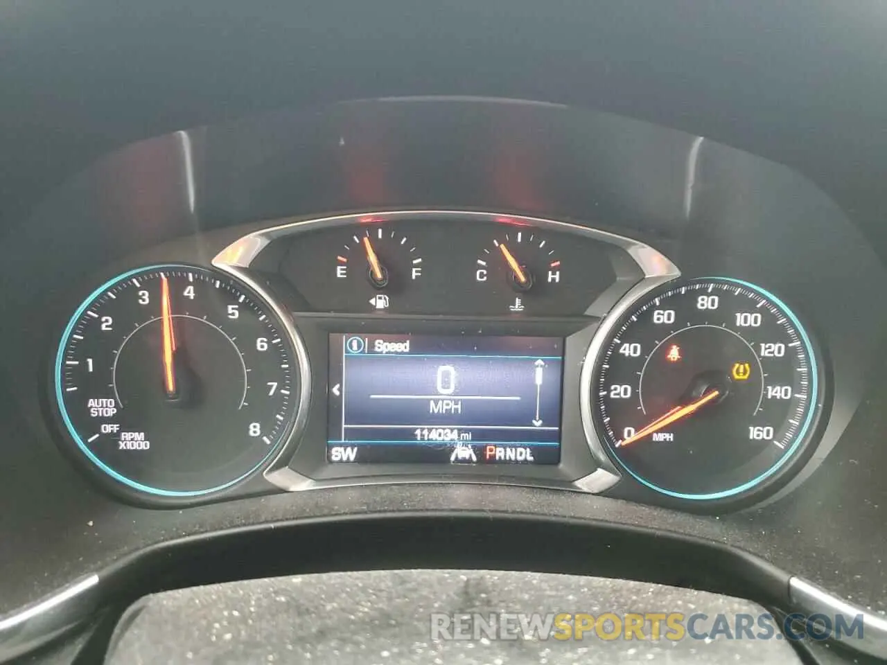 9 fotografías del automóvil dañado 2GNAXJEV7L6161992 CHEVROLET EQUINOX 2020