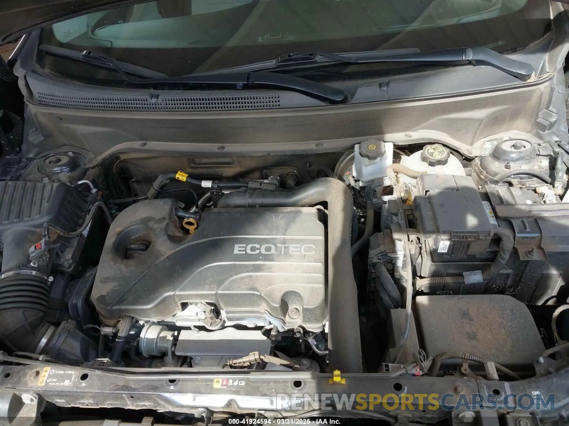 10 fotografías del automóvil dañado 2GNAXJEV7L6223830 CHEVROLET EQUINOX 2020