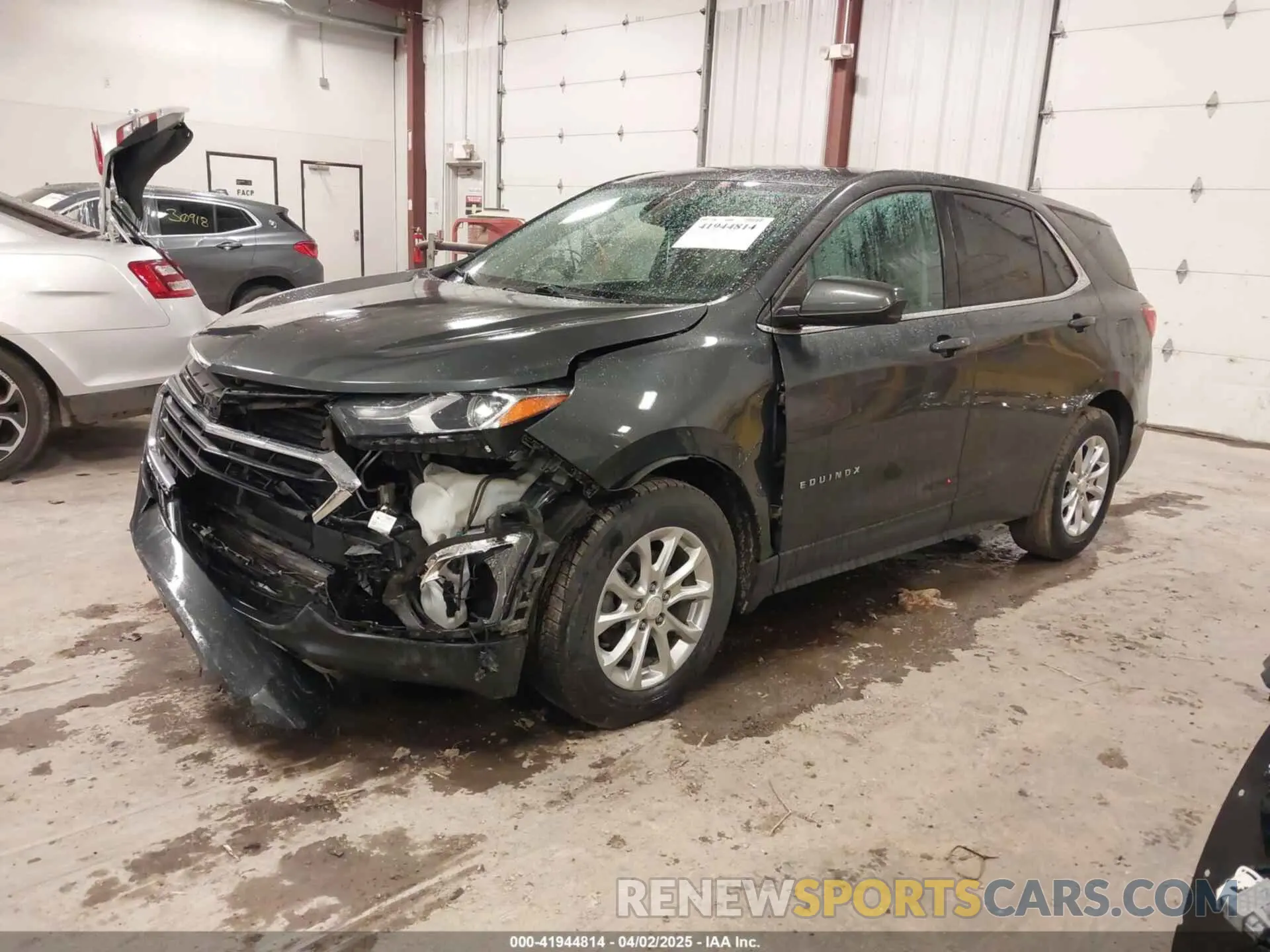 2 fotografías del automóvil dañado 2GNAXJEV7L6259405 CHEVROLET EQUINOX 2020
