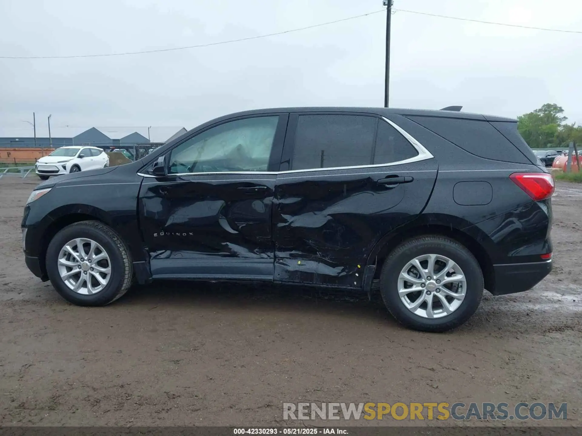 14 fotografías del automóvil dañado 2GNAXJEV8L6108900 CHEVROLET EQUINOX 2020