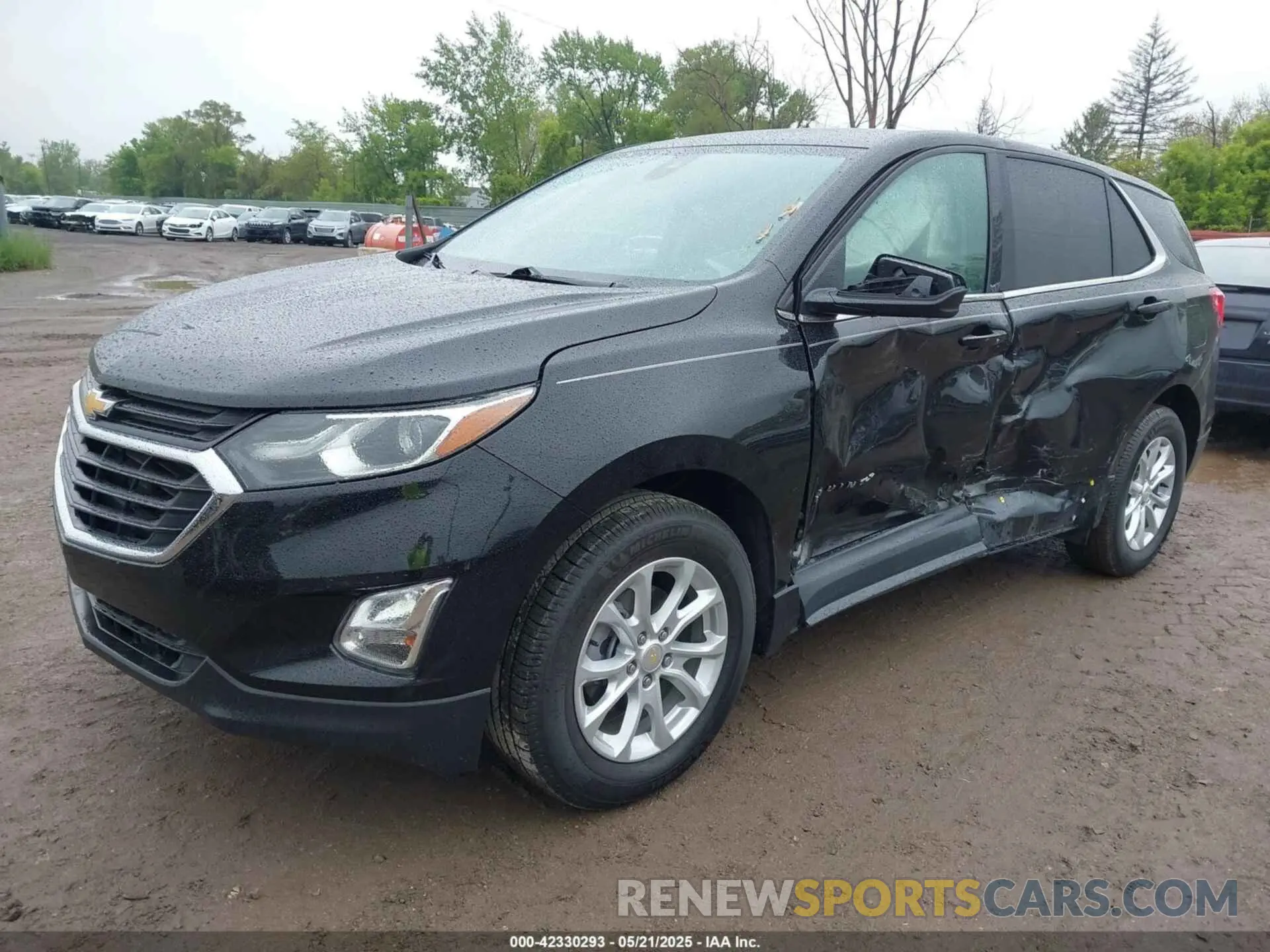 2 fotografías del automóvil dañado 2GNAXJEV8L6108900 CHEVROLET EQUINOX 2020