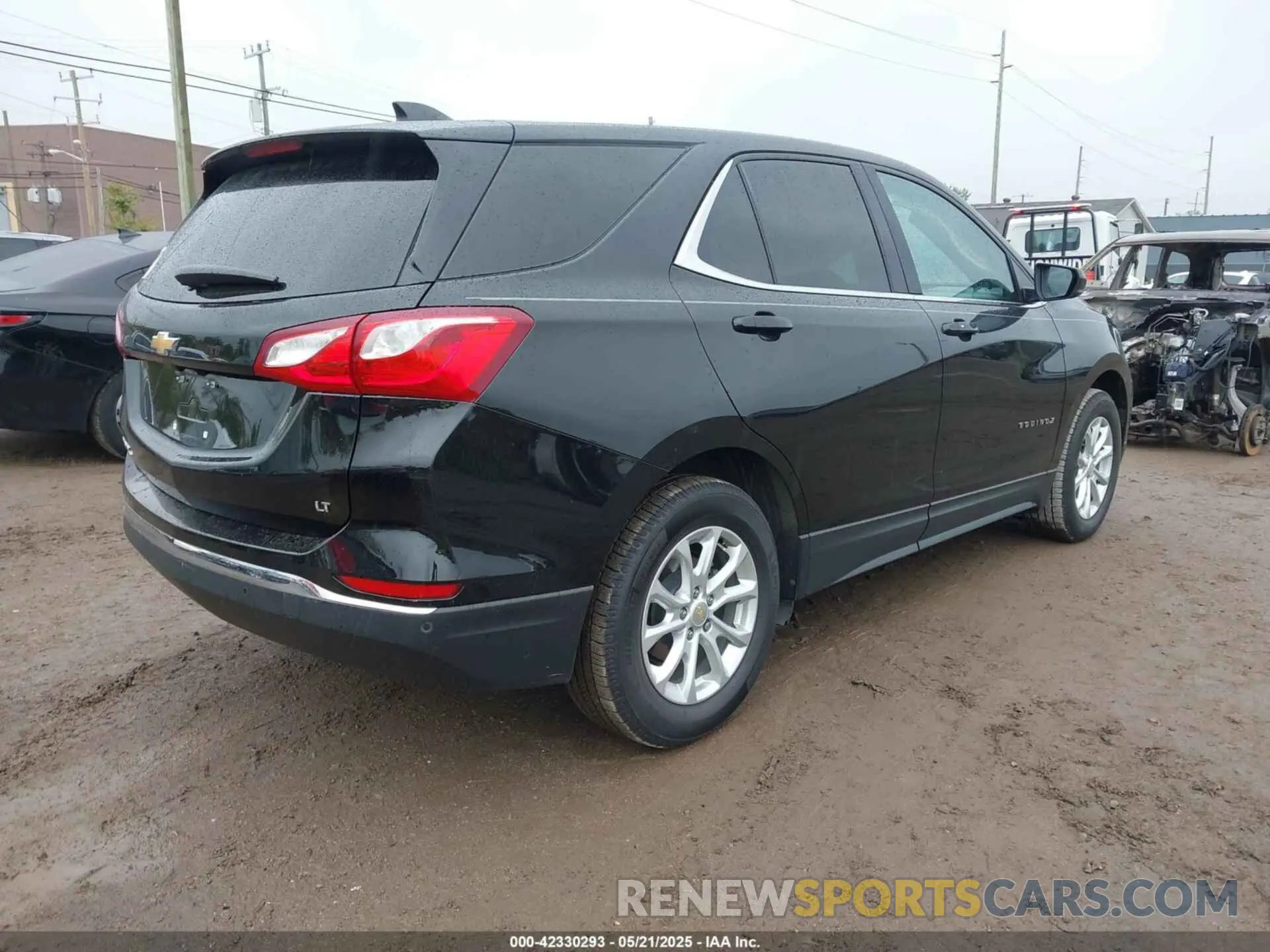 4 fotografías del automóvil dañado 2GNAXJEV8L6108900 CHEVROLET EQUINOX 2020