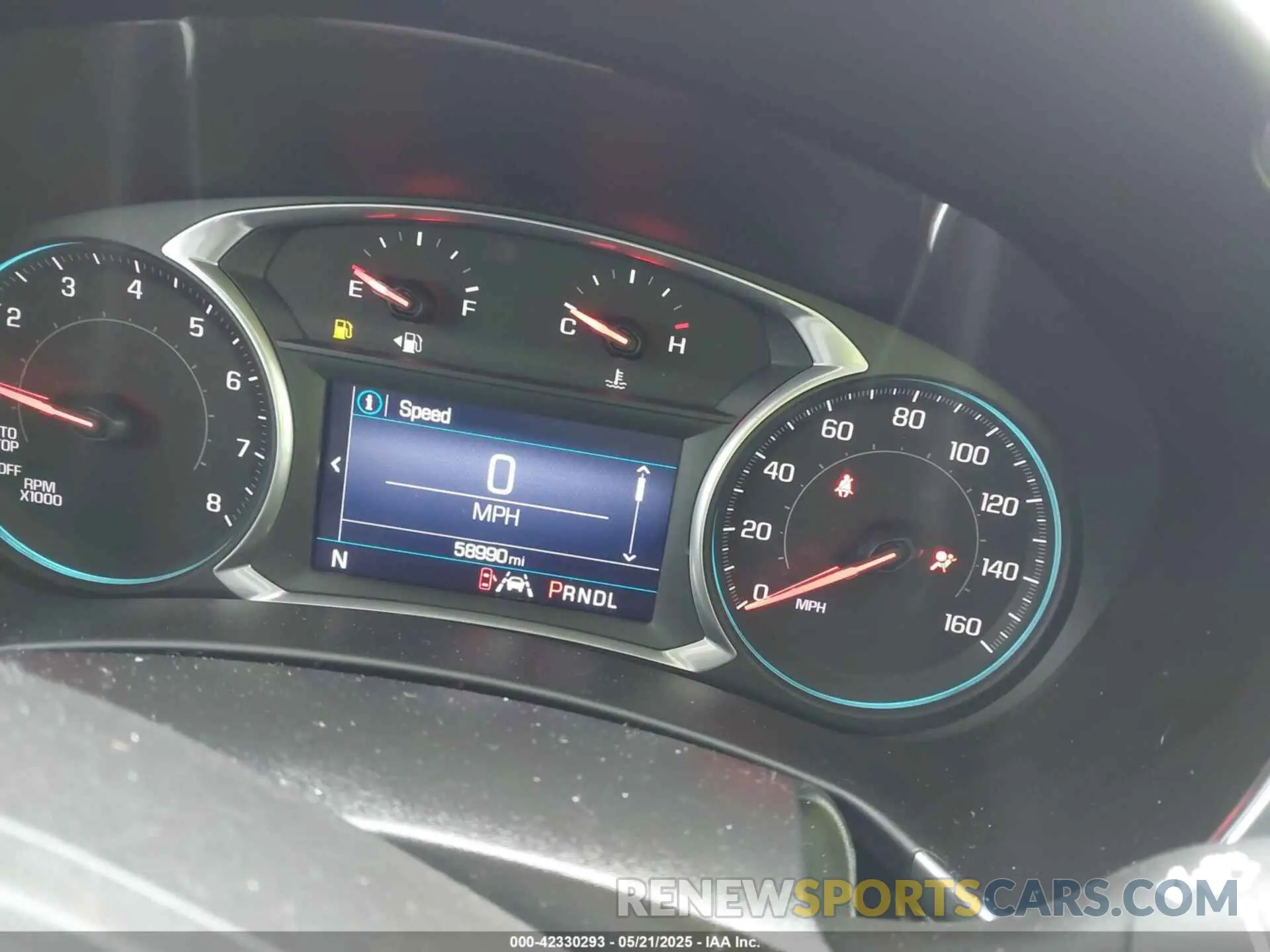 7 fotografías del automóvil dañado 2GNAXJEV8L6108900 CHEVROLET EQUINOX 2020
