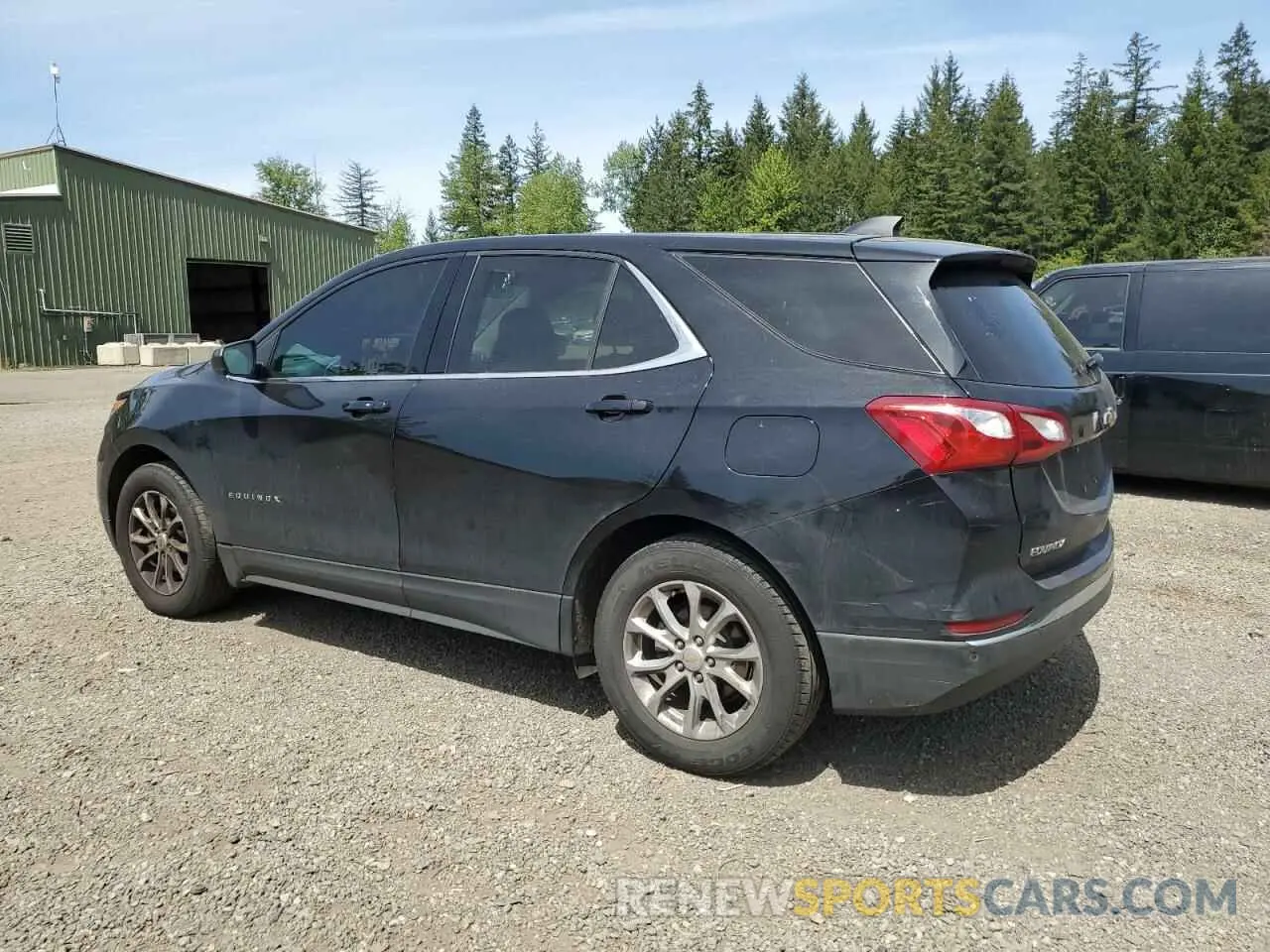 2 fotografías del automóvil dañado 2GNAXJEV8L6183936 CHEVROLET EQUINOX 2020