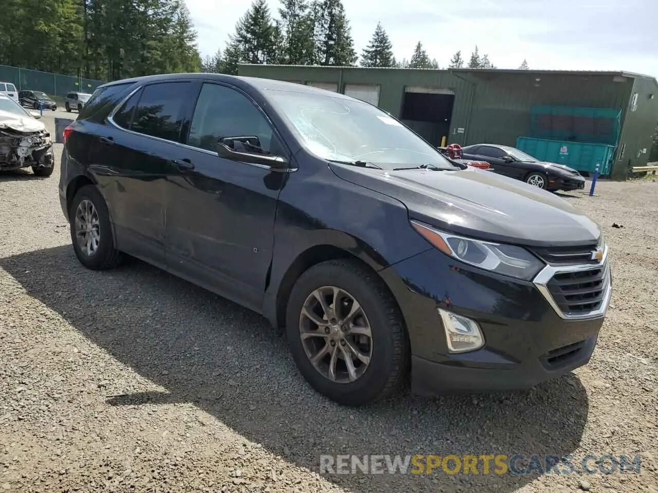 4 fotografías del automóvil dañado 2GNAXJEV8L6183936 CHEVROLET EQUINOX 2020