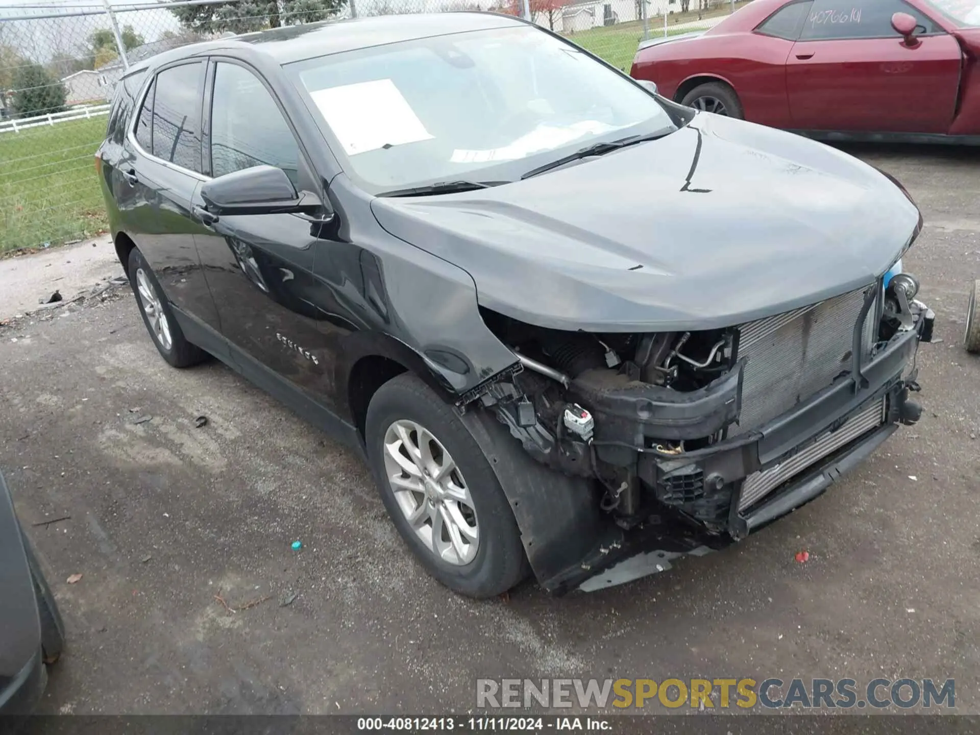 1 fotografías del automóvil dañado 2GNAXJEV8L6189431 CHEVROLET EQUINOX 2020