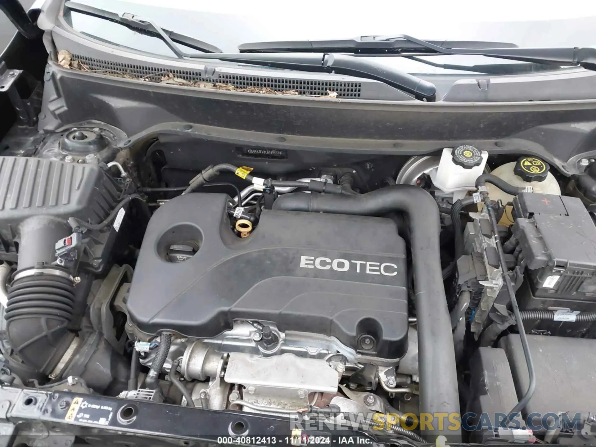 10 fotografías del automóvil dañado 2GNAXJEV8L6189431 CHEVROLET EQUINOX 2020
