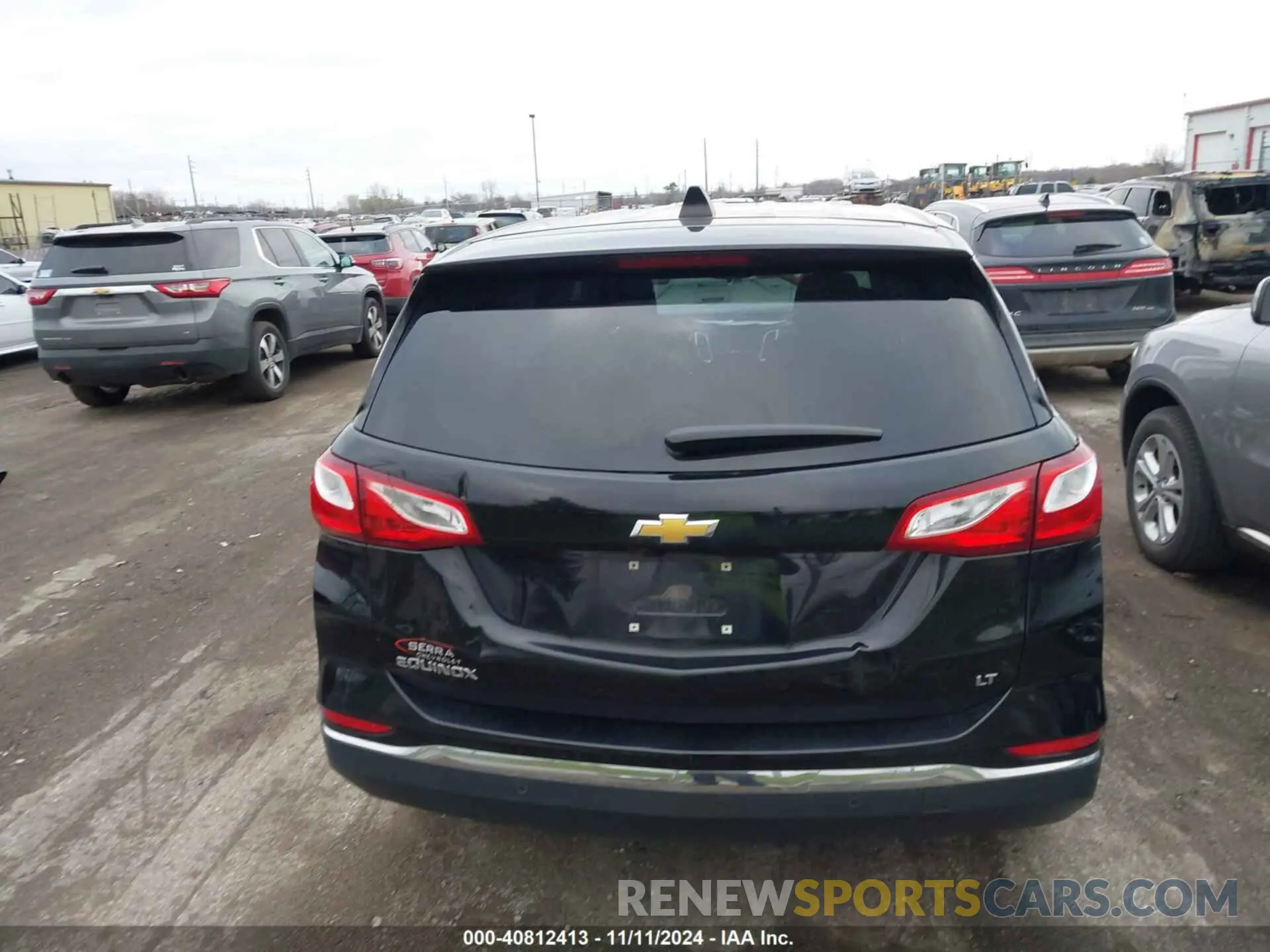 17 fotografías del automóvil dañado 2GNAXJEV8L6189431 CHEVROLET EQUINOX 2020