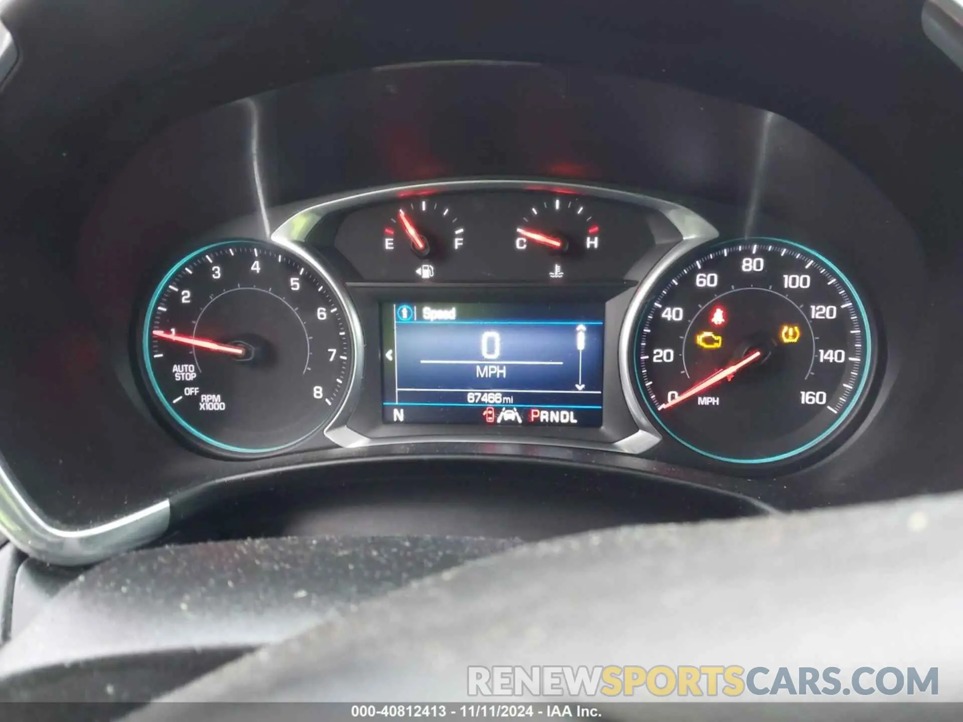 7 fotografías del automóvil dañado 2GNAXJEV8L6189431 CHEVROLET EQUINOX 2020
