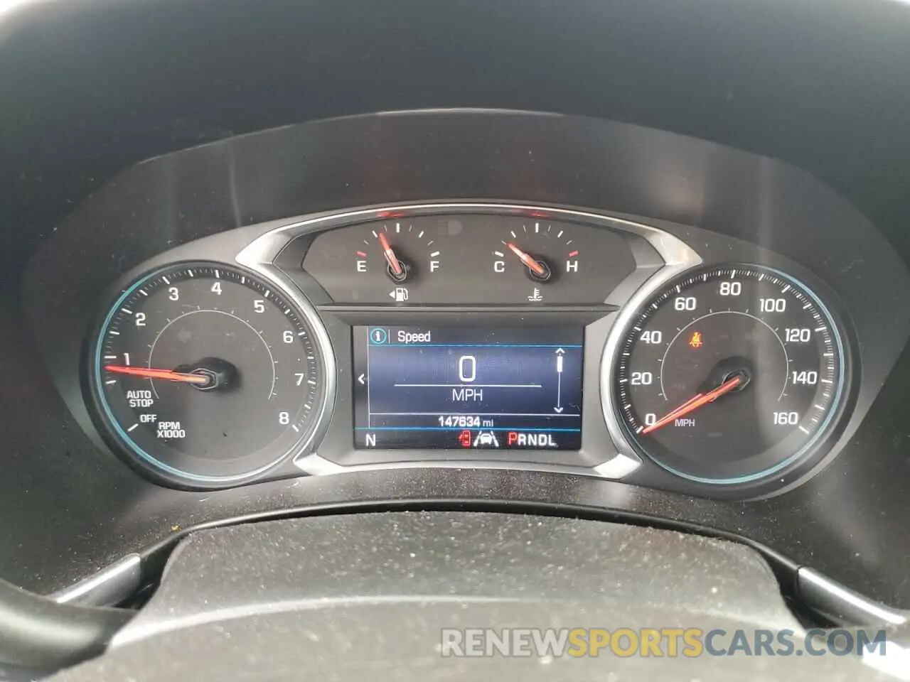 9 fotografías del automóvil dañado 2GNAXJEV9L6128587 CHEVROLET EQUINOX 2020