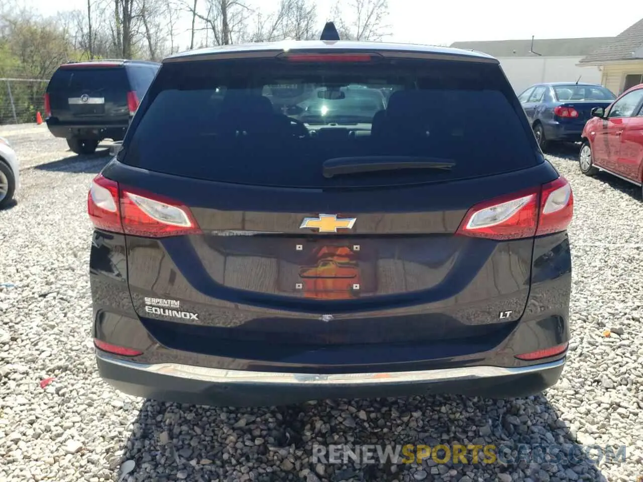 6 fotografías del automóvil dañado 2GNAXJEV9L6260345 CHEVROLET EQUINOX 2020