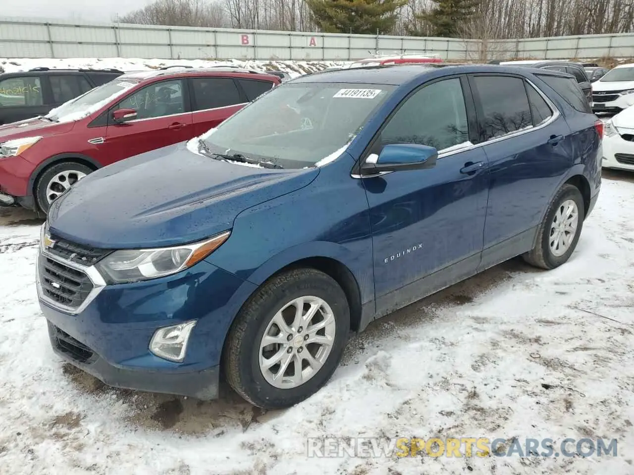 1 fotografías del automóvil dañado 2GNAXJEV9L6284404 CHEVROLET EQUINOX 2020