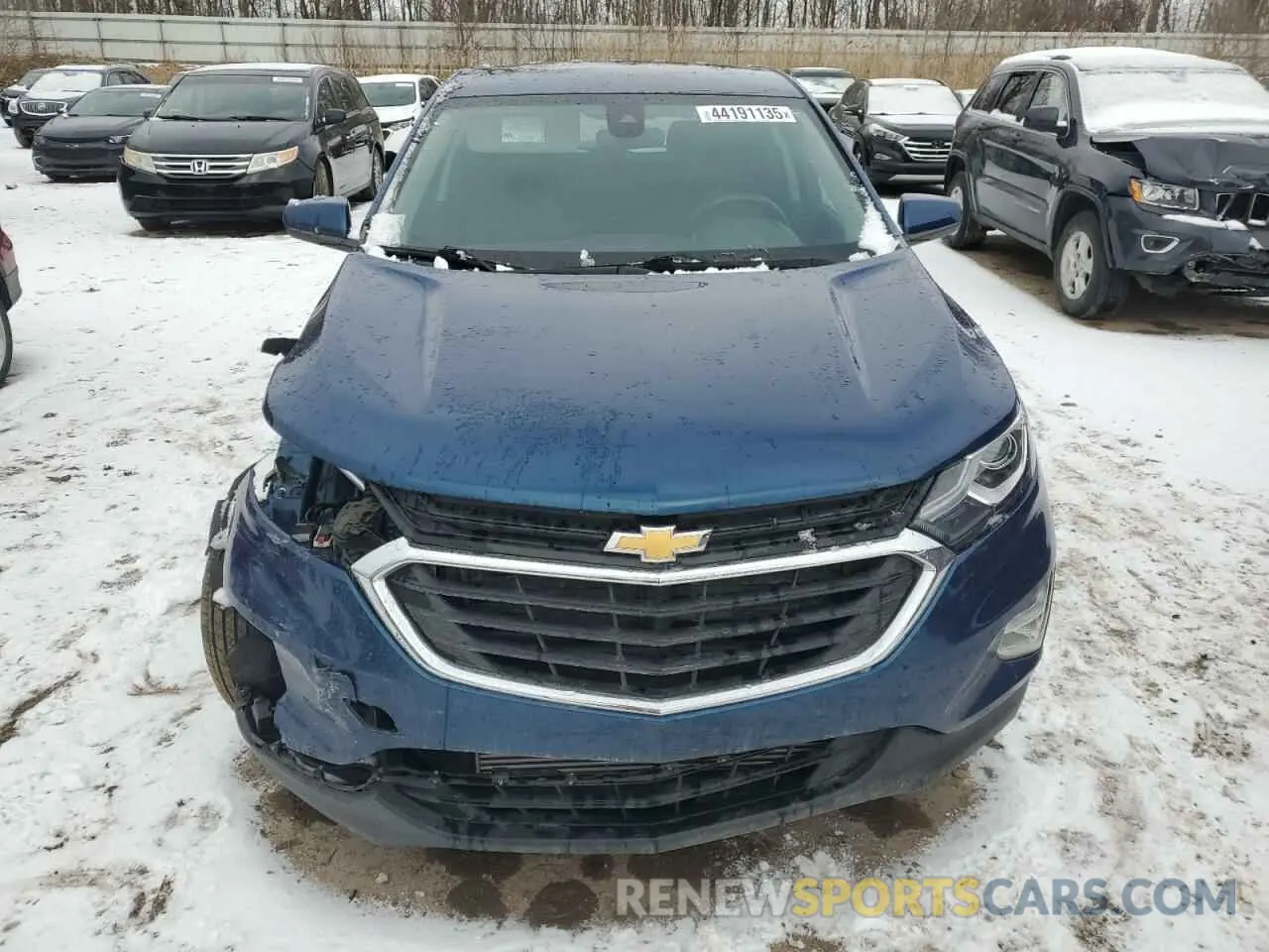 5 fotografías del automóvil dañado 2GNAXJEV9L6284404 CHEVROLET EQUINOX 2020