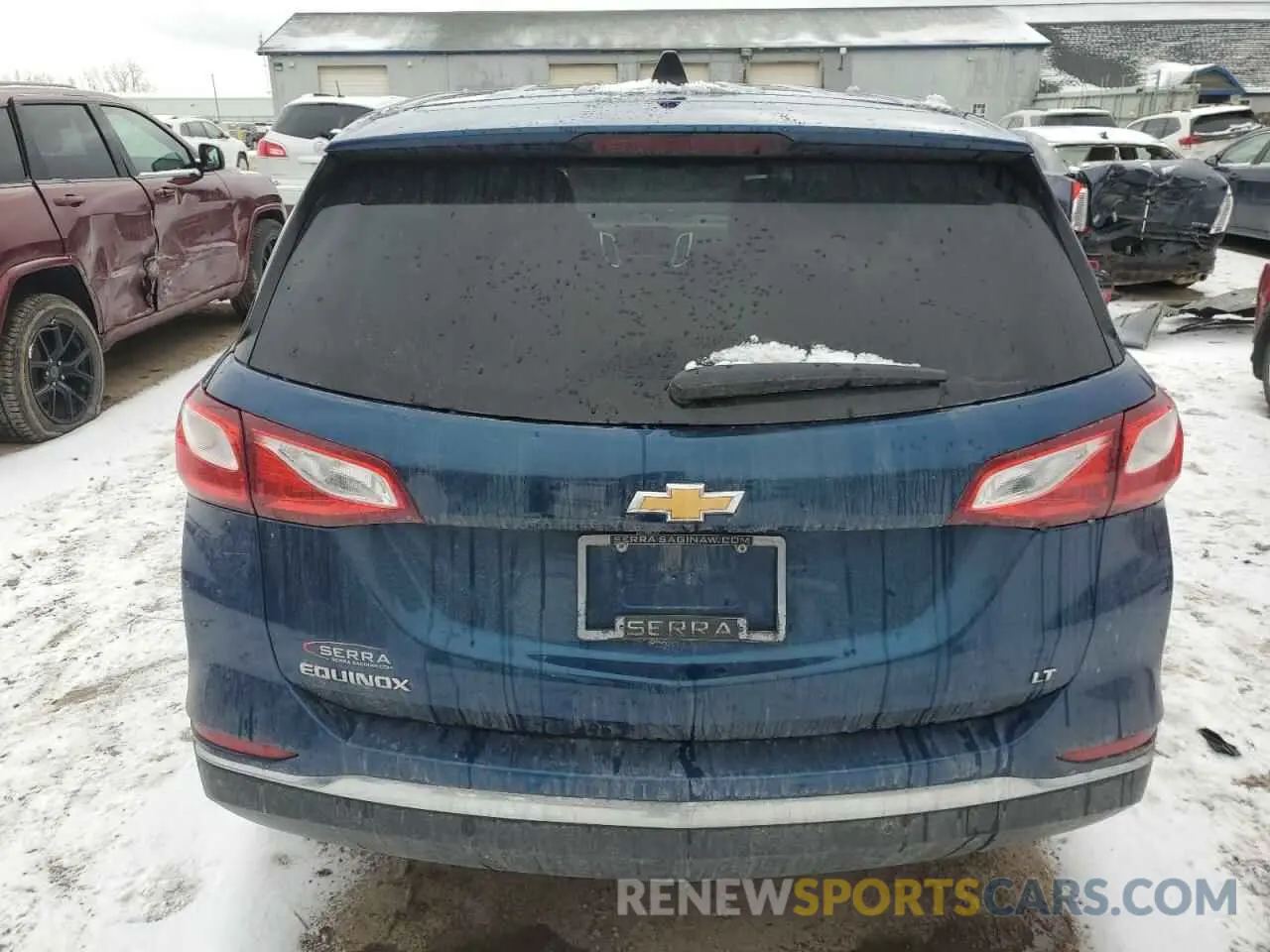 6 fotografías del automóvil dañado 2GNAXJEV9L6284404 CHEVROLET EQUINOX 2020