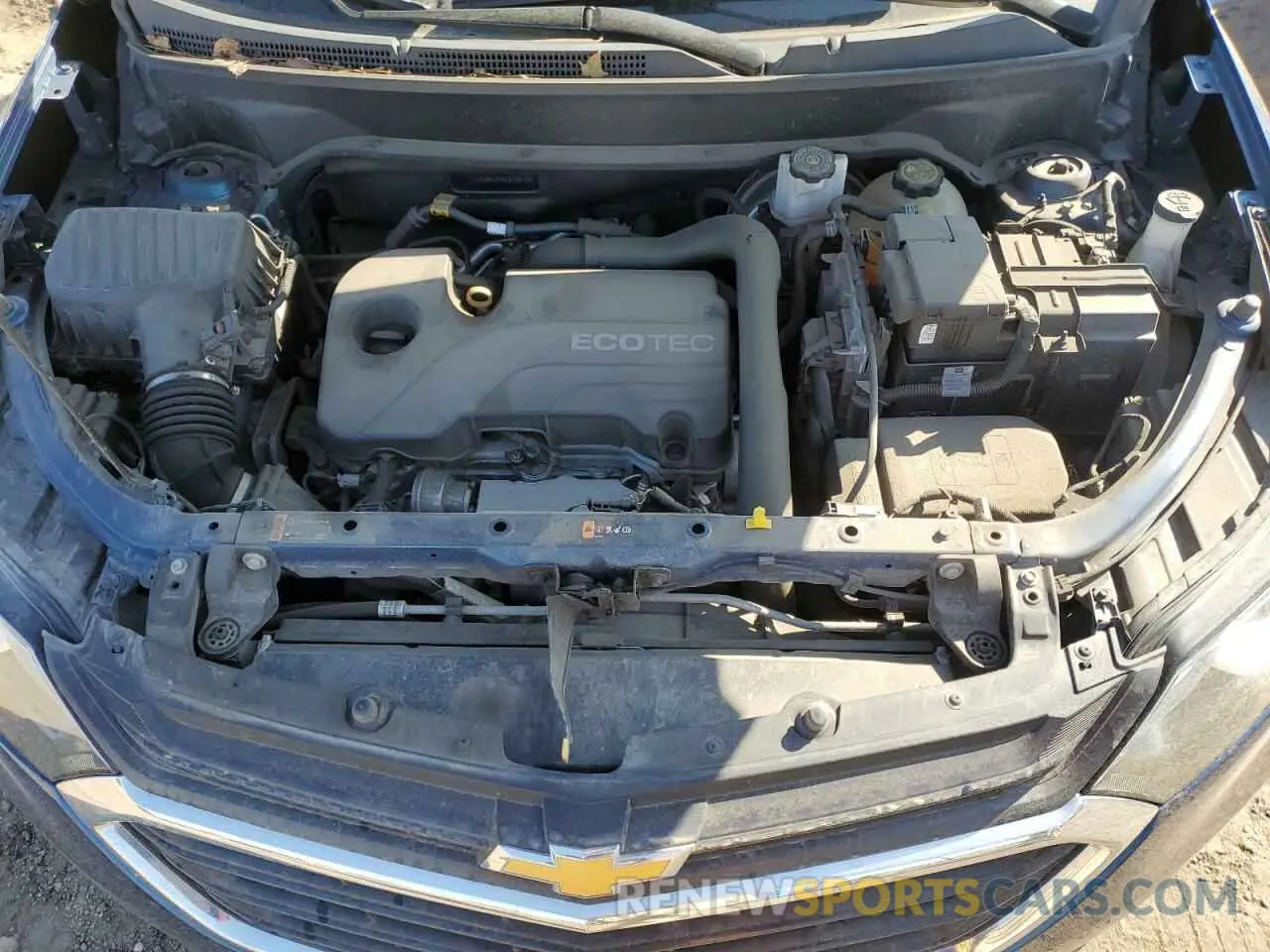 14 fotografías del automóvil dañado 2GNAXJEVXL6120160 CHEVROLET EQUINOX 2020