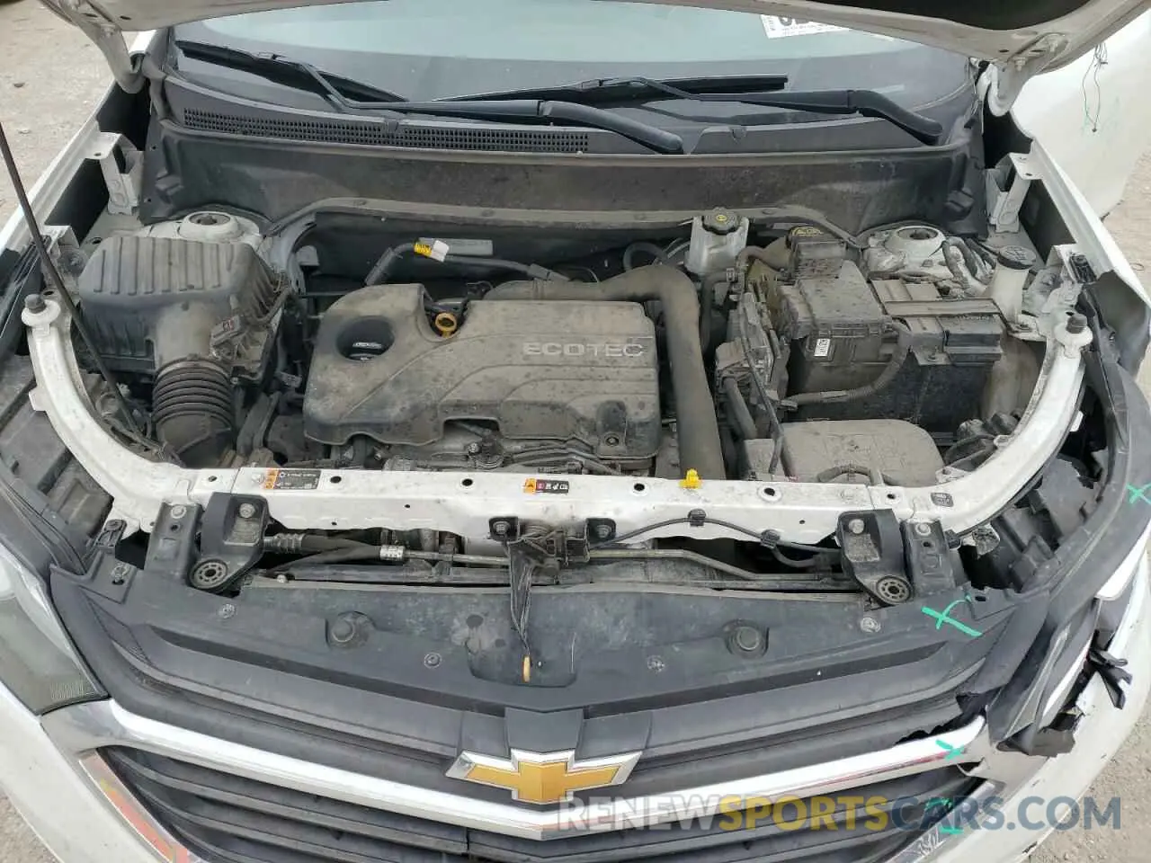 12 fotografías del automóvil dañado 2GNAXJEVXL6130252 CHEVROLET EQUINOX 2020