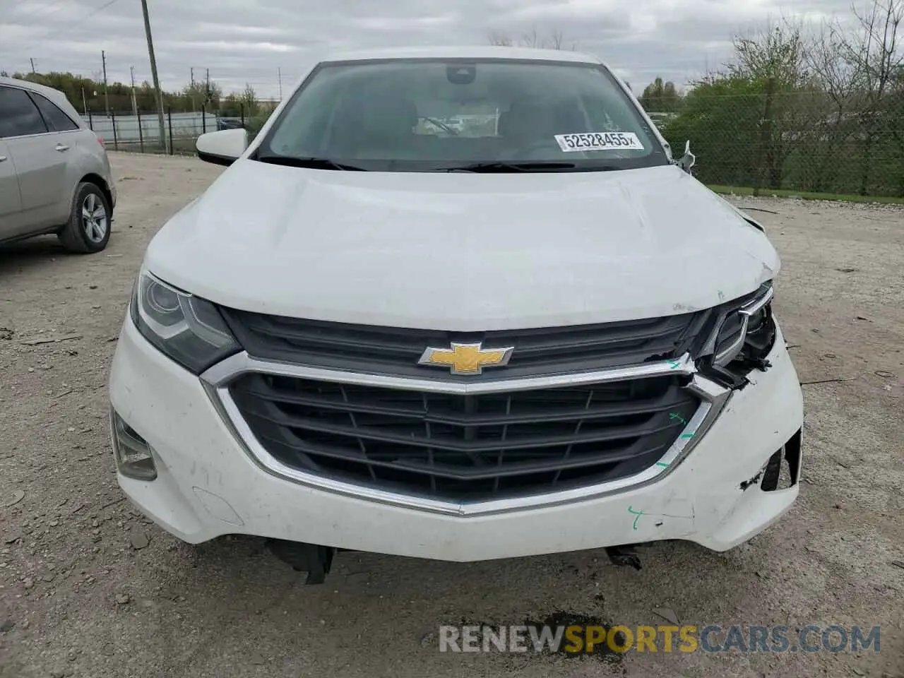 5 fotografías del automóvil dañado 2GNAXJEVXL6130252 CHEVROLET EQUINOX 2020