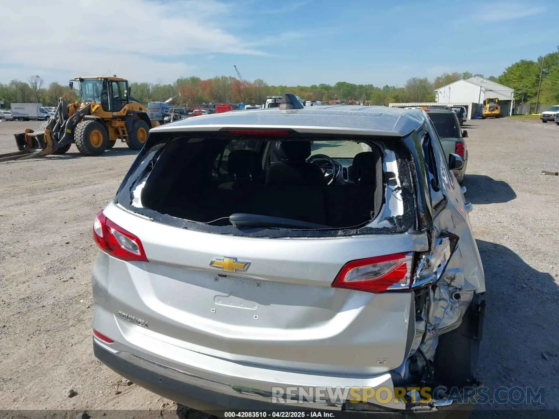 17 fotografías del automóvil dañado 2GNAXJEVXL6132843 CHEVROLET EQUINOX 2020