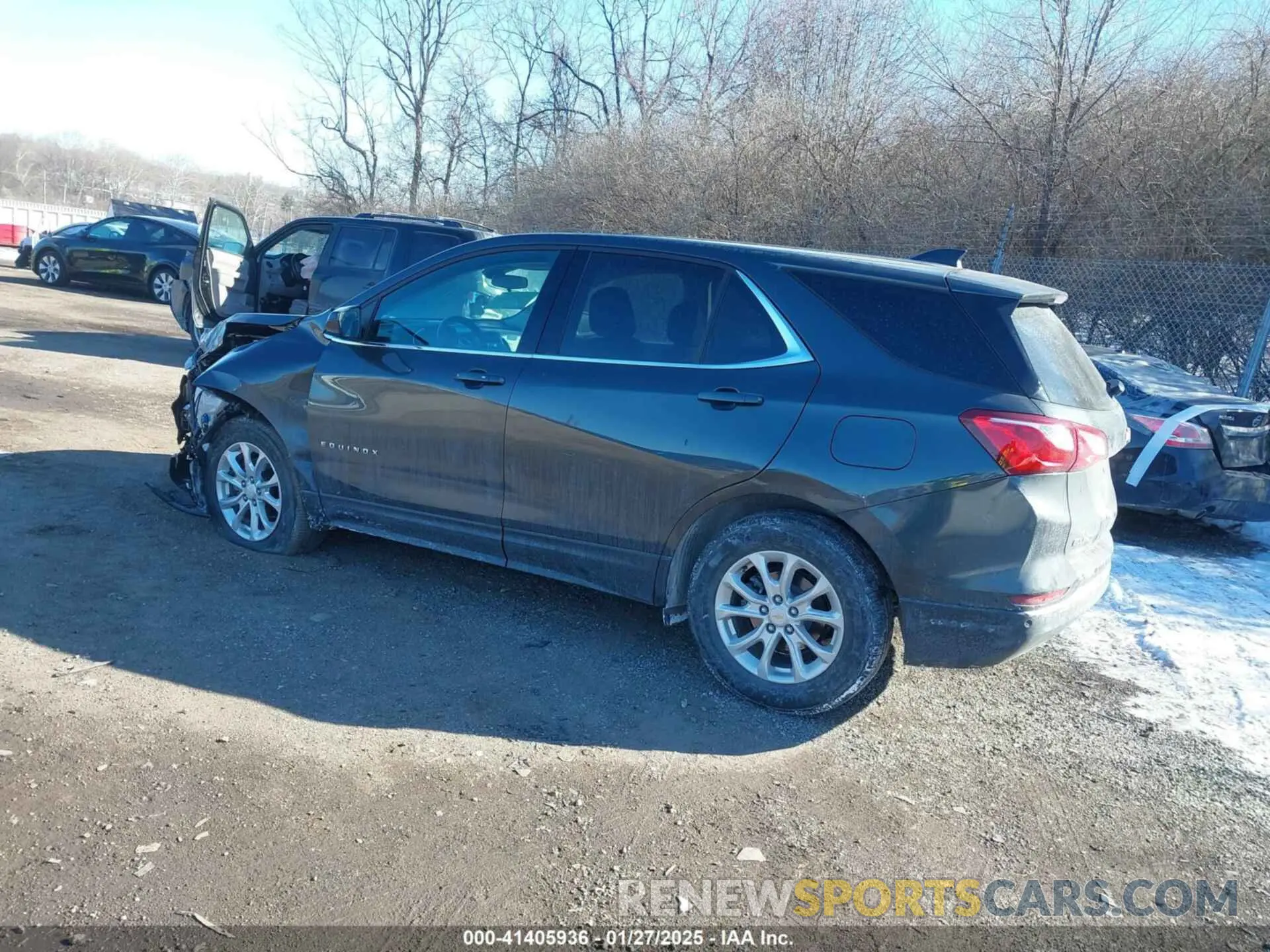 3 fotografías del automóvil dañado 2GNAXJEVXL6153594 CHEVROLET EQUINOX 2020