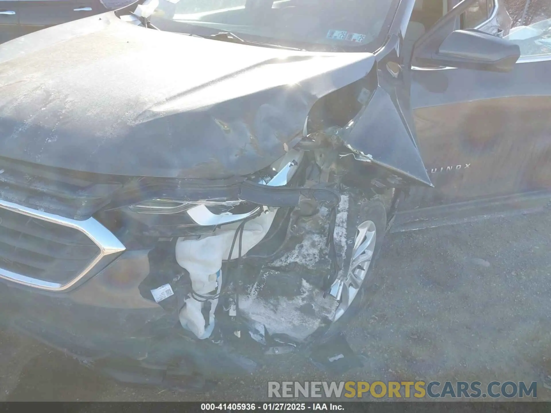 6 fotografías del automóvil dañado 2GNAXJEVXL6153594 CHEVROLET EQUINOX 2020