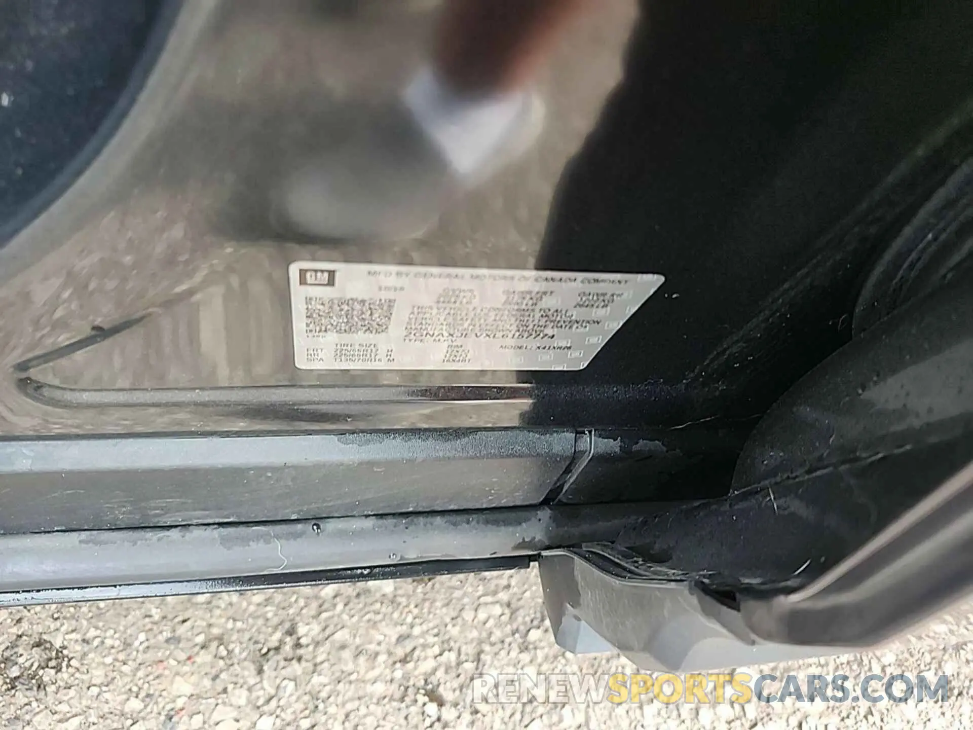 16 fotografías del automóvil dañado 2GNAXJEVXL6157774 CHEVROLET EQUINOX 2020