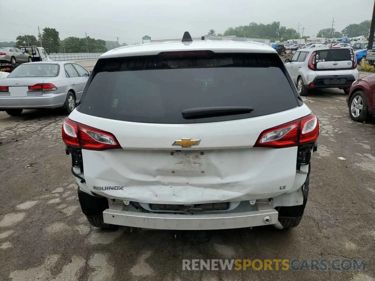 6 fotografías del automóvil dañado 2GNAXKEV0L6147471 CHEVROLET EQUINOX 2020