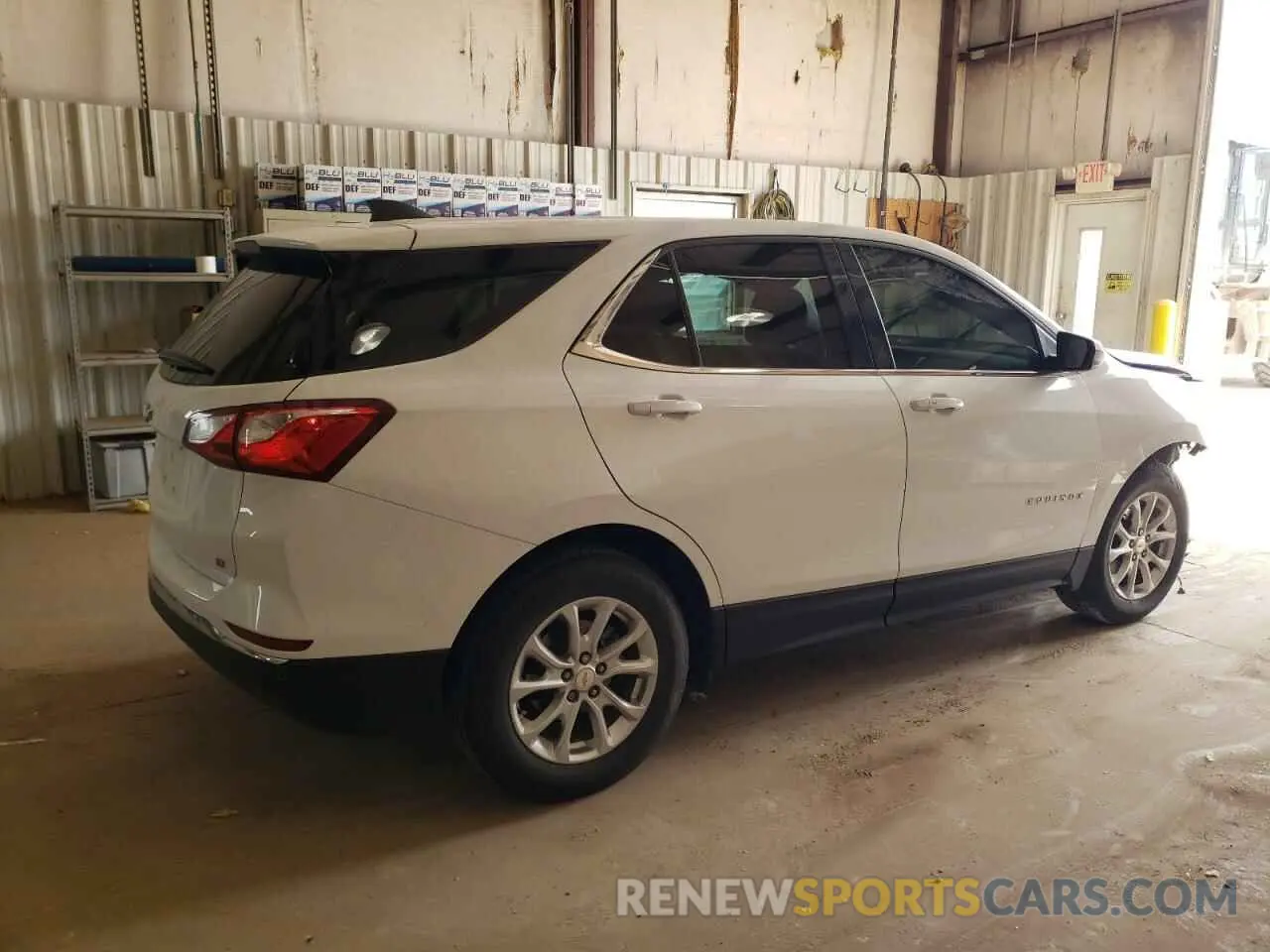 3 fotografías del automóvil dañado 2GNAXKEV1L6120988 CHEVROLET EQUINOX 2020