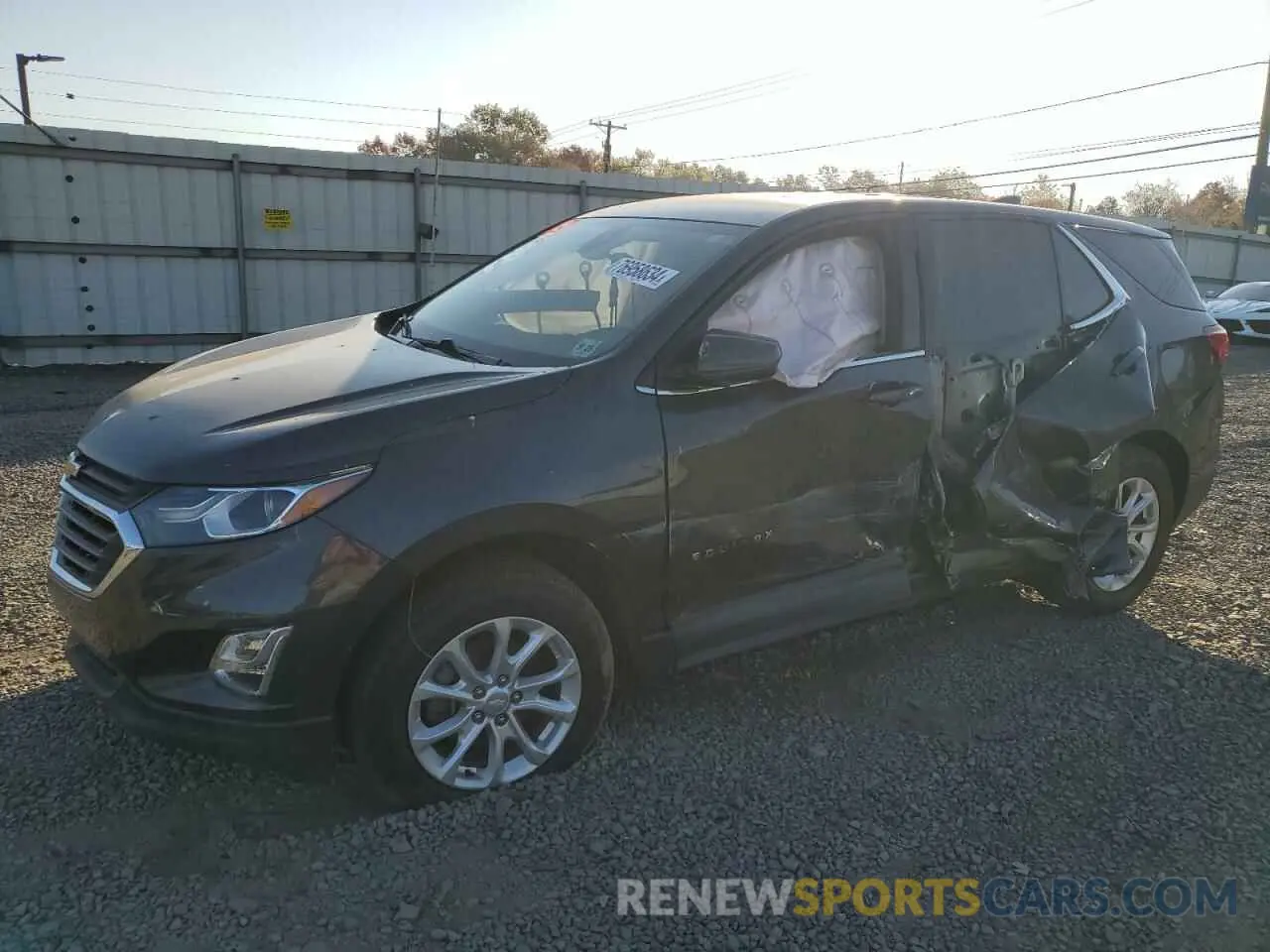1 fotografías del automóvil dañado 2GNAXKEV1L6141260 CHEVROLET EQUINOX 2020