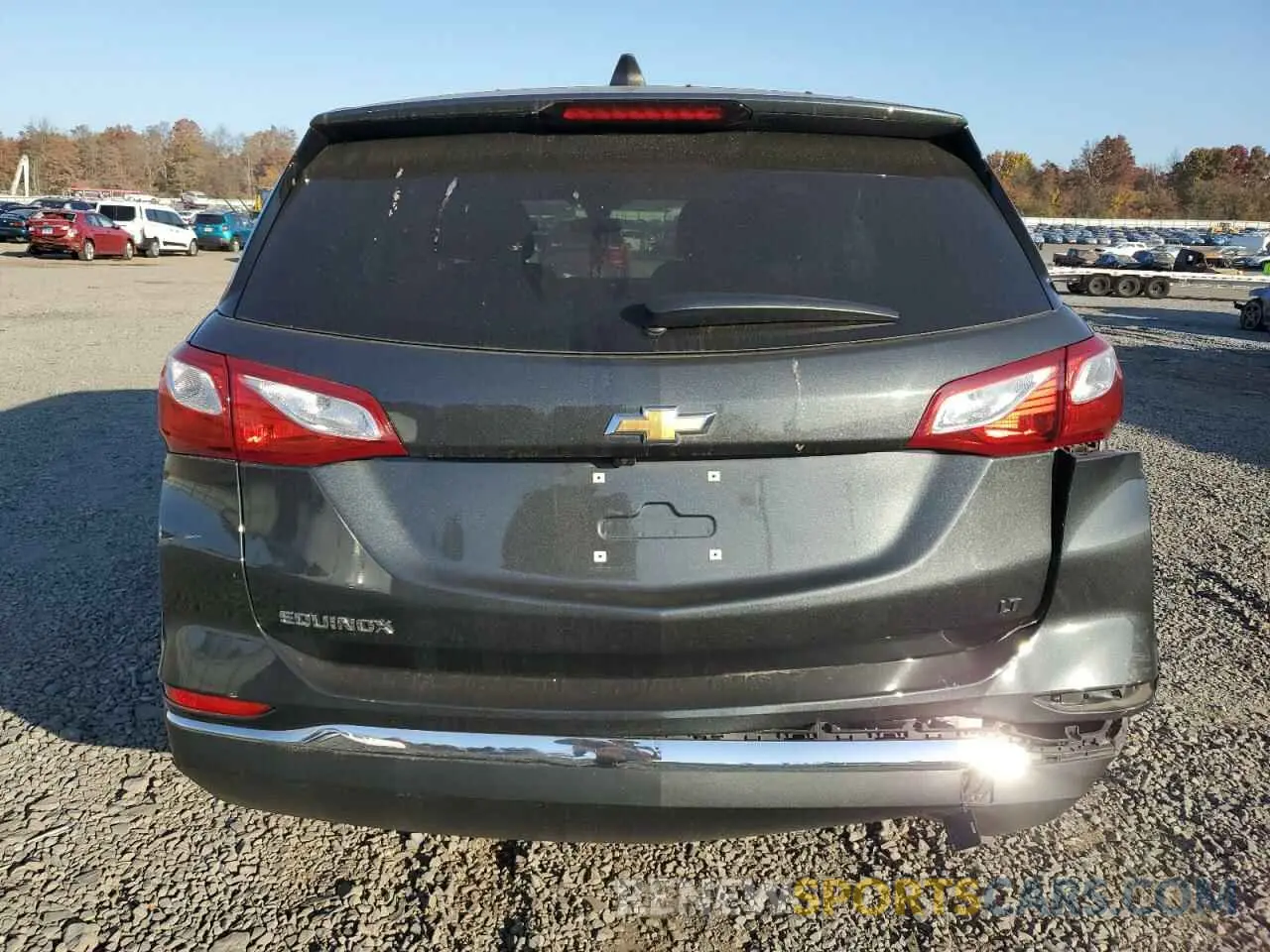 6 fotografías del automóvil dañado 2GNAXKEV1L6141260 CHEVROLET EQUINOX 2020