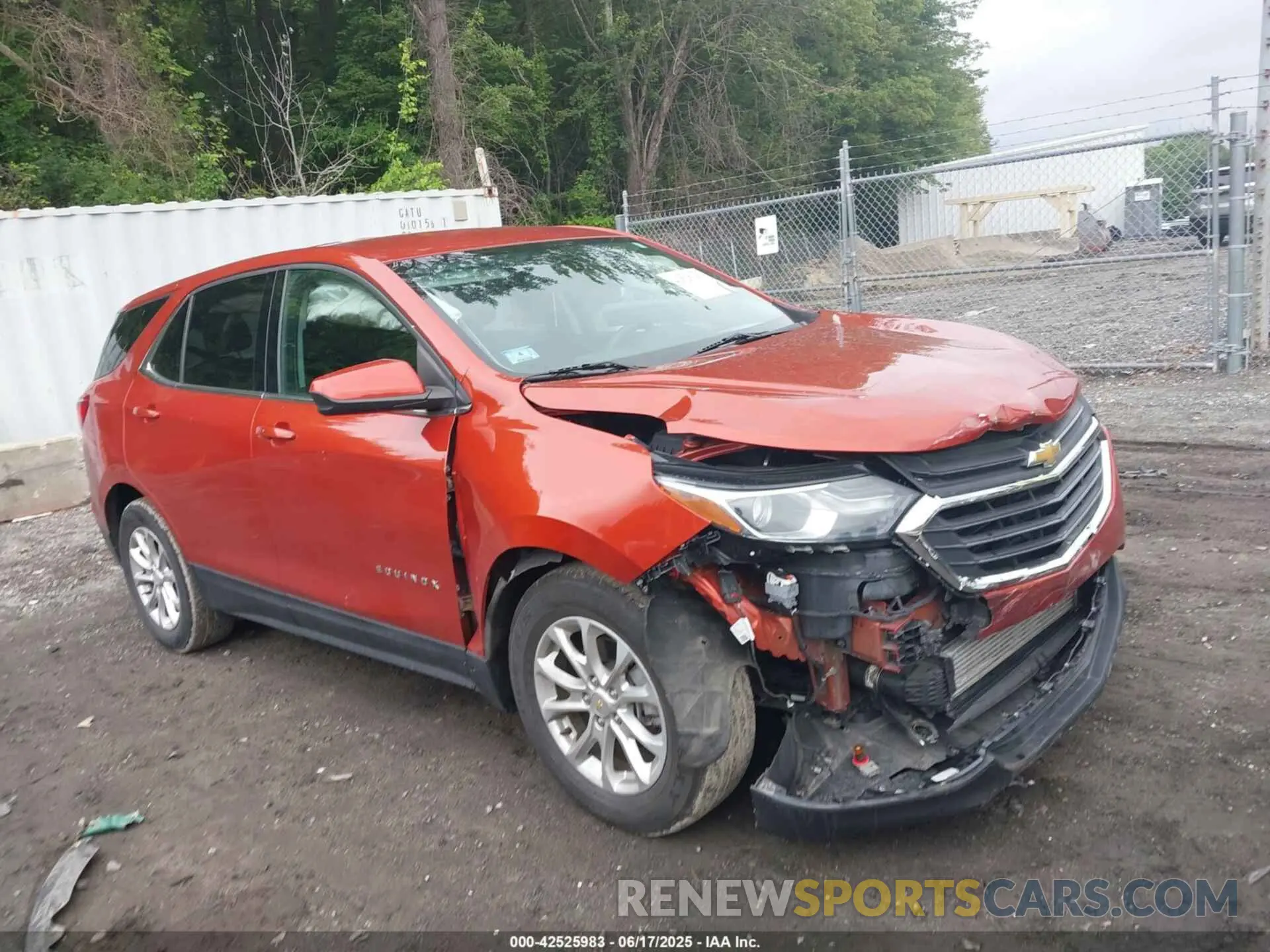 1 fotografías del automóvil dañado 2GNAXKEV2L6132034 CHEVROLET EQUINOX 2020