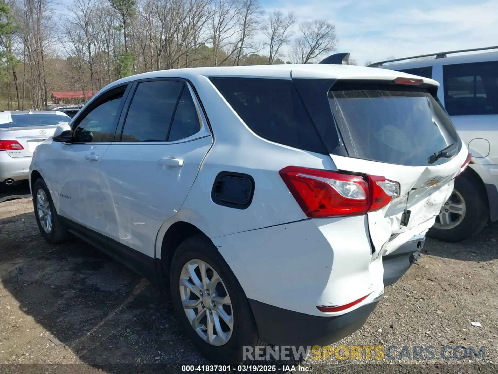 6 fotografías del automóvil dañado 2GNAXKEV2L6170198 CHEVROLET EQUINOX 2020