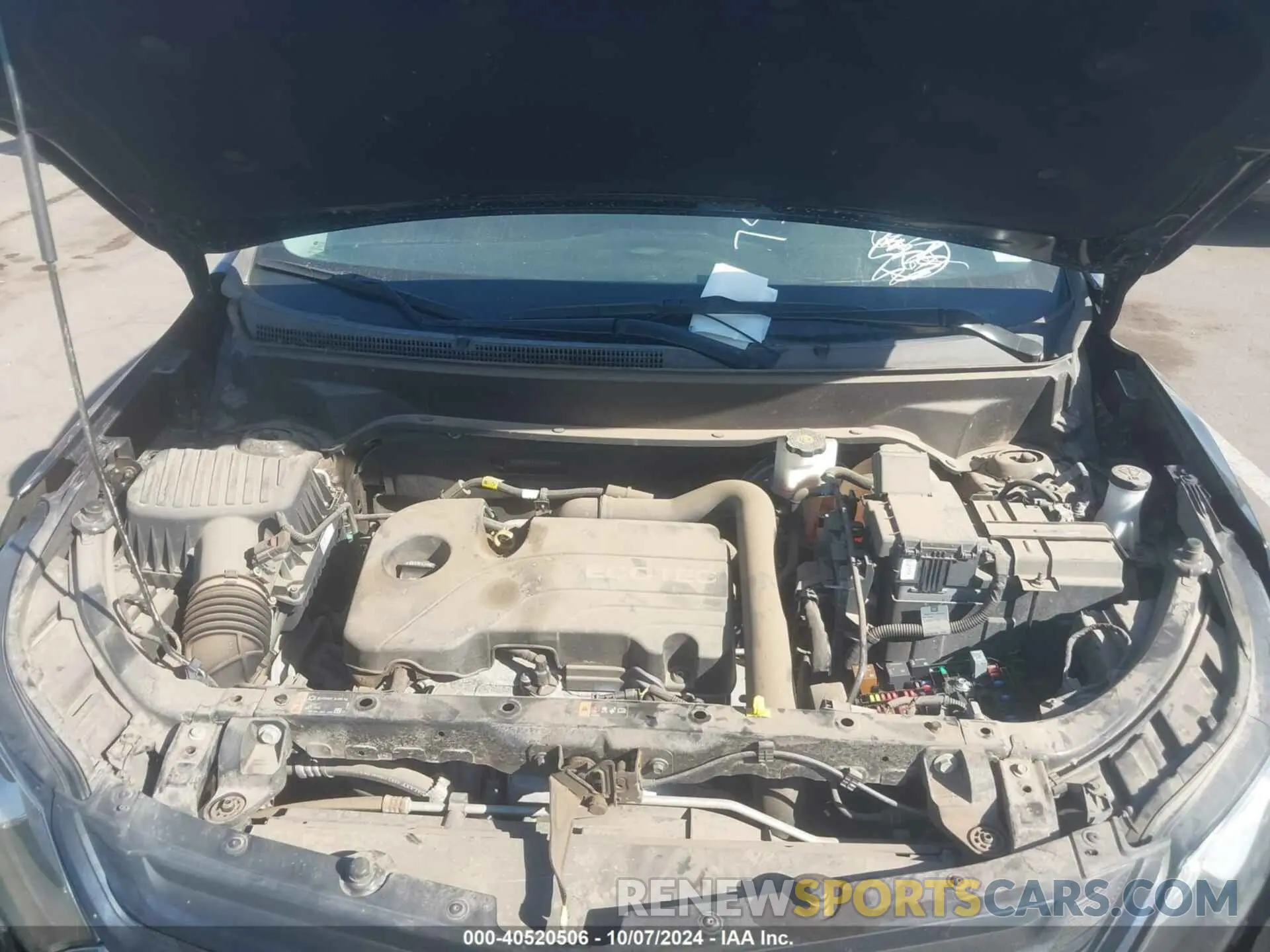 10 fotografías del automóvil dañado 2GNAXKEV2L6210876 CHEVROLET EQUINOX 2020